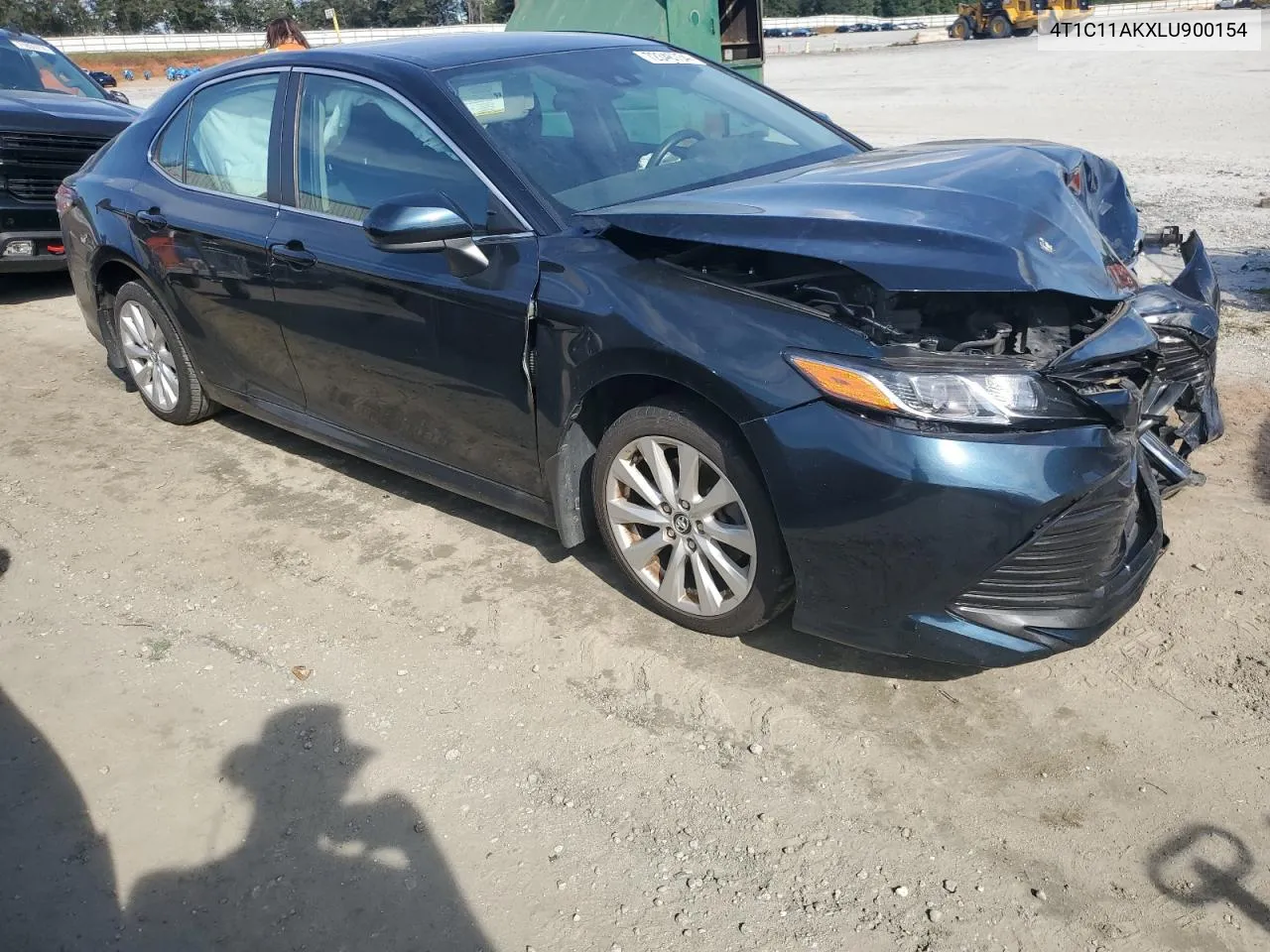 2020 Toyota Camry Le VIN: 4T1C11AKXLU900154 Lot: 72346734