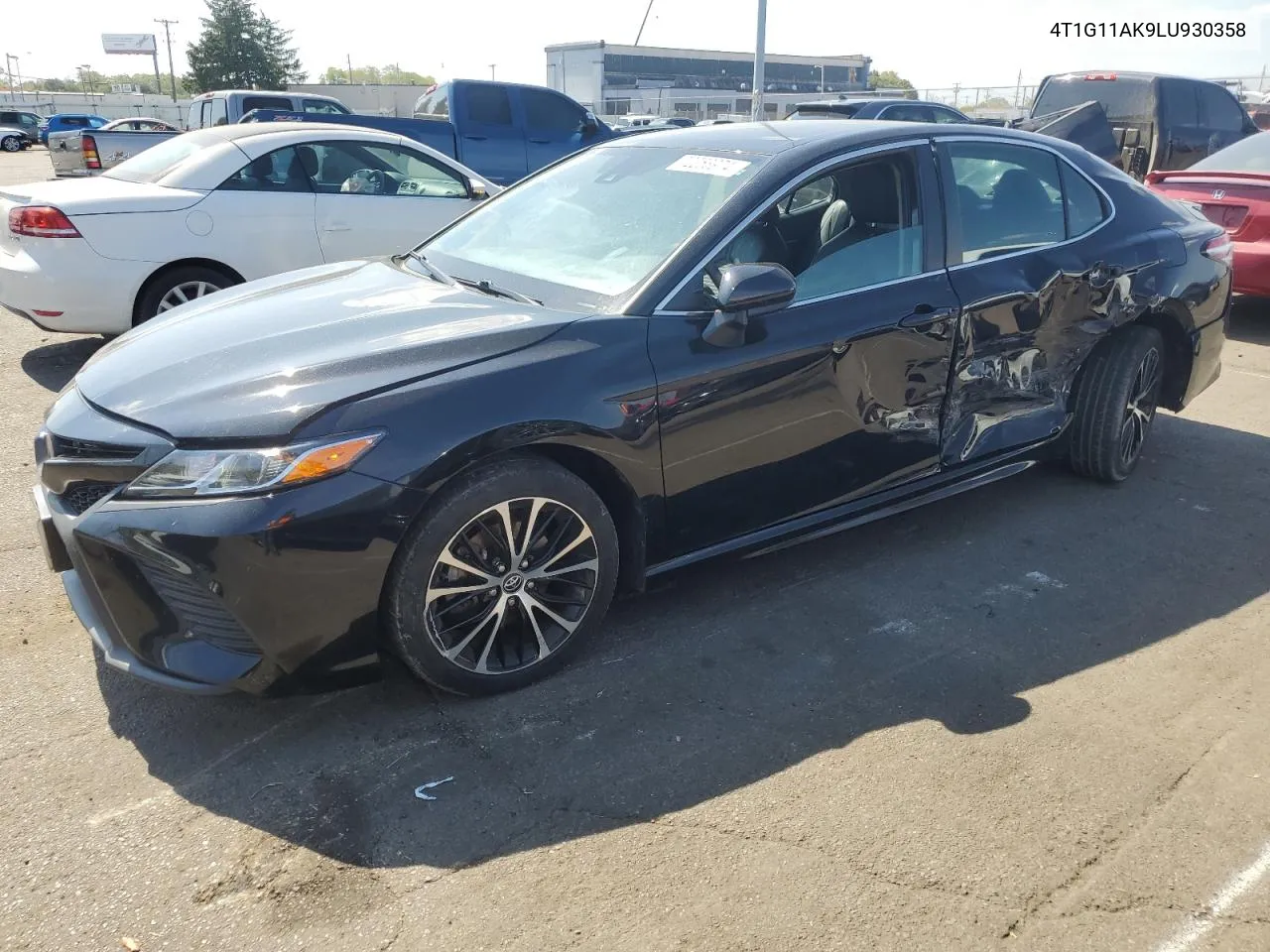 2020 Toyota Camry Se VIN: 4T1G11AK9LU930358 Lot: 72358974