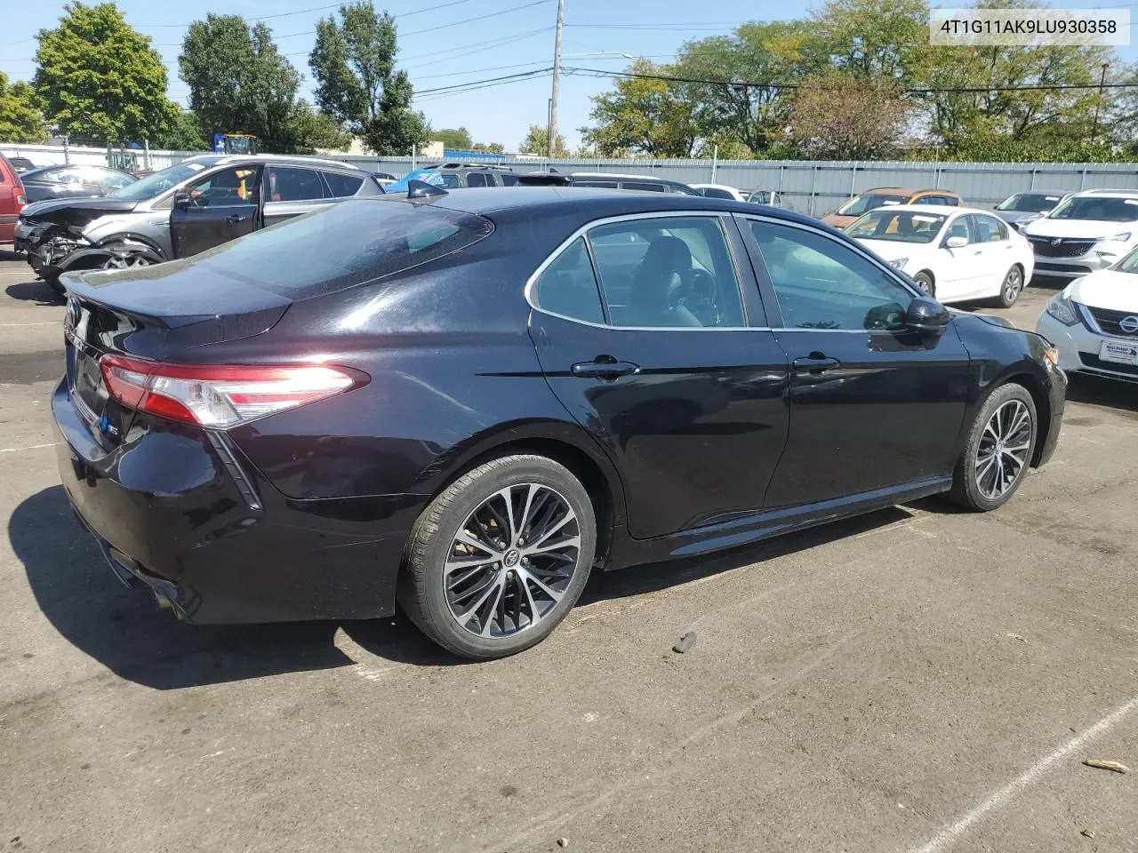 2020 Toyota Camry Se VIN: 4T1G11AK9LU930358 Lot: 72358974