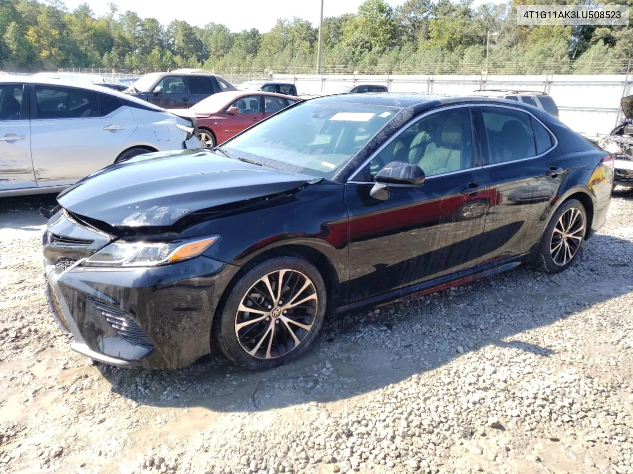 2020 Toyota Camry Se VIN: 4T1G11AK3LU508523 Lot: 72525814