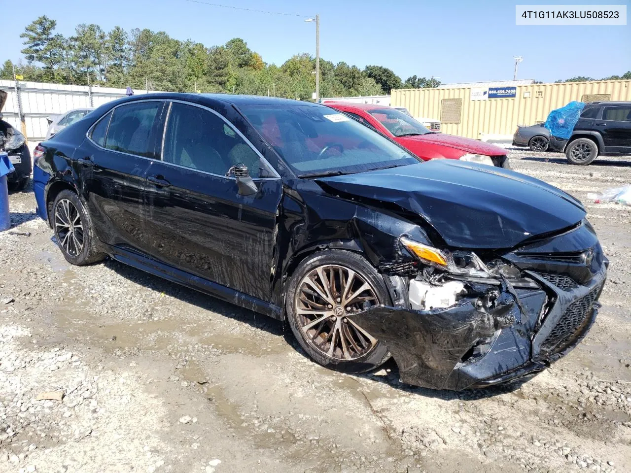 2020 Toyota Camry Se VIN: 4T1G11AK3LU508523 Lot: 72525814