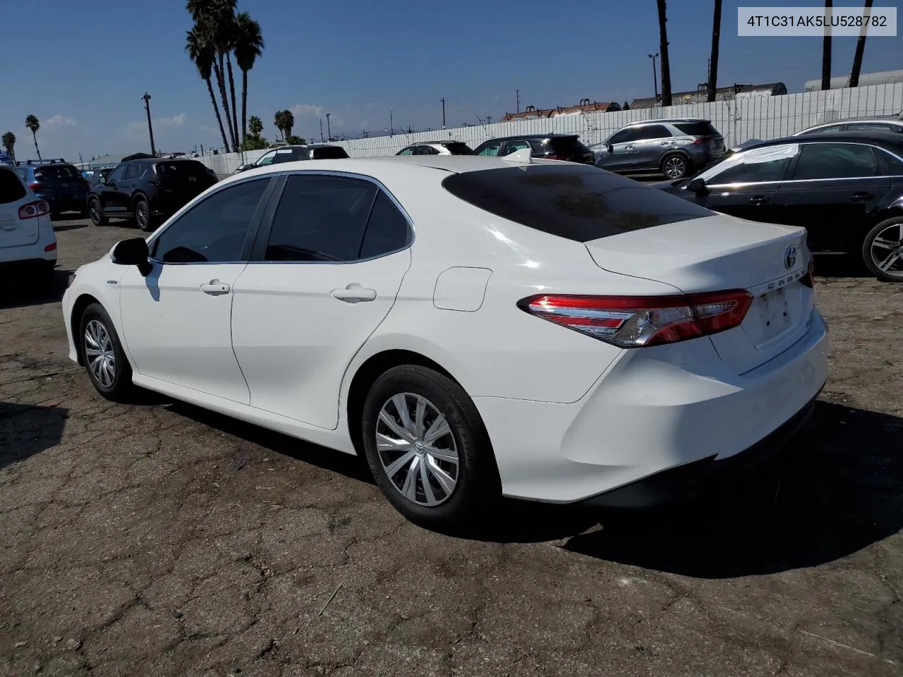 2020 Toyota Camry Le VIN: 4T1C31AK5LU528782 Lot: 72552864