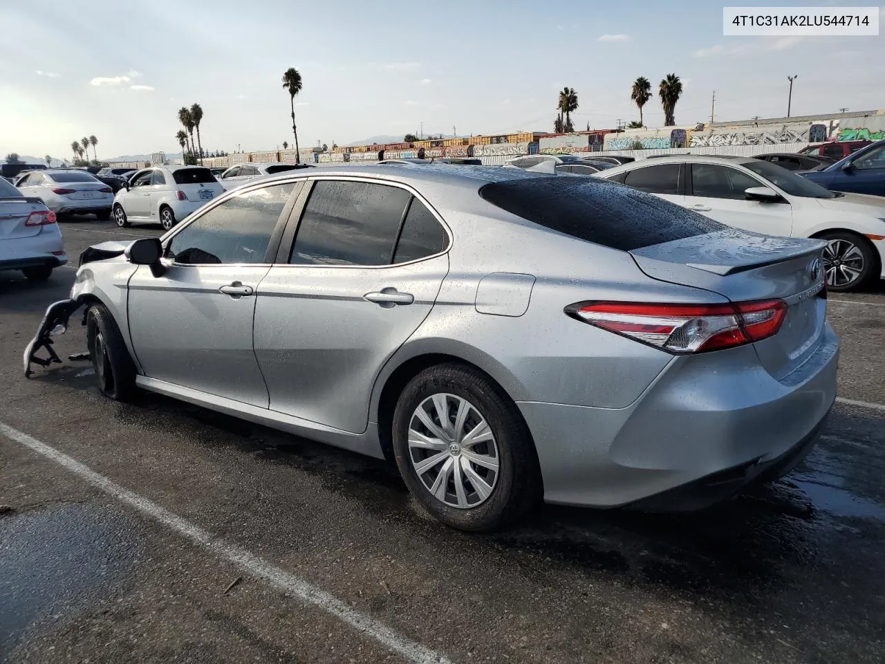 2020 Toyota Camry Le VIN: 4T1C31AK2LU544714 Lot: 72632804