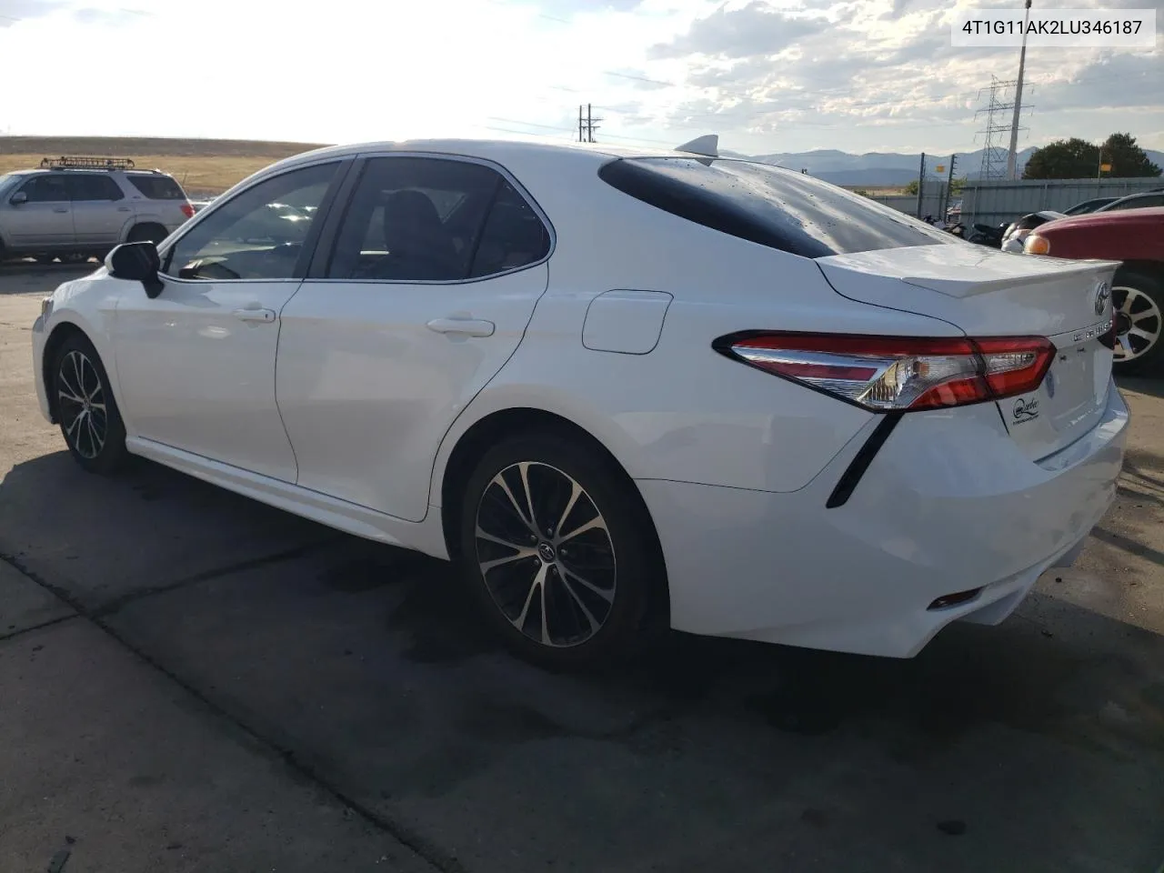 2020 Toyota Camry Se VIN: 4T1G11AK2LU346187 Lot: 72643704