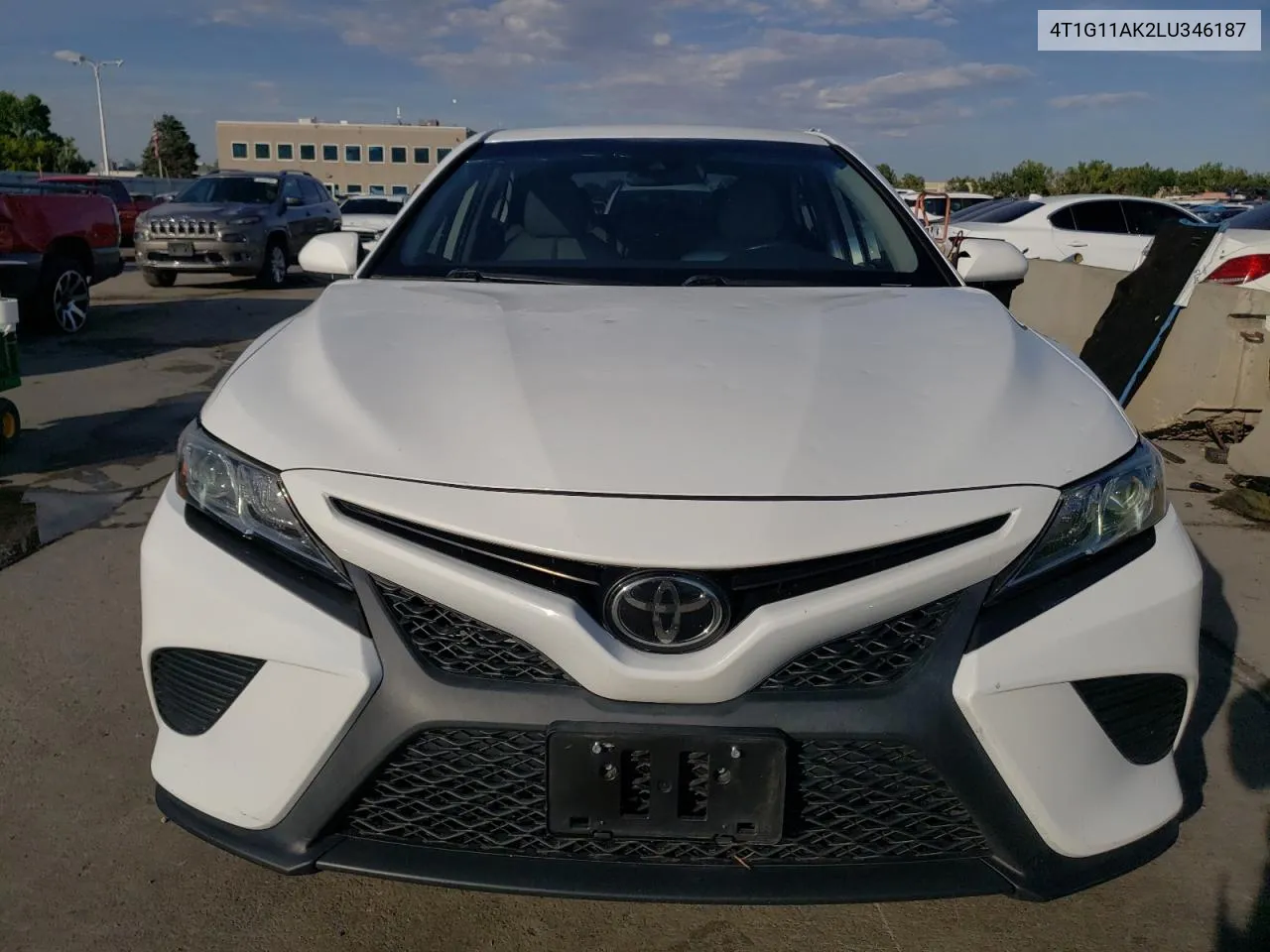 2020 Toyota Camry Se VIN: 4T1G11AK2LU346187 Lot: 72643704