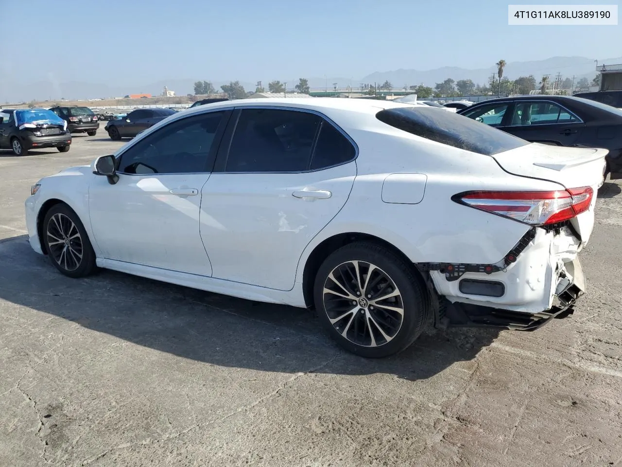 2020 Toyota Camry Se VIN: 4T1G11AK8LU389190 Lot: 72799294