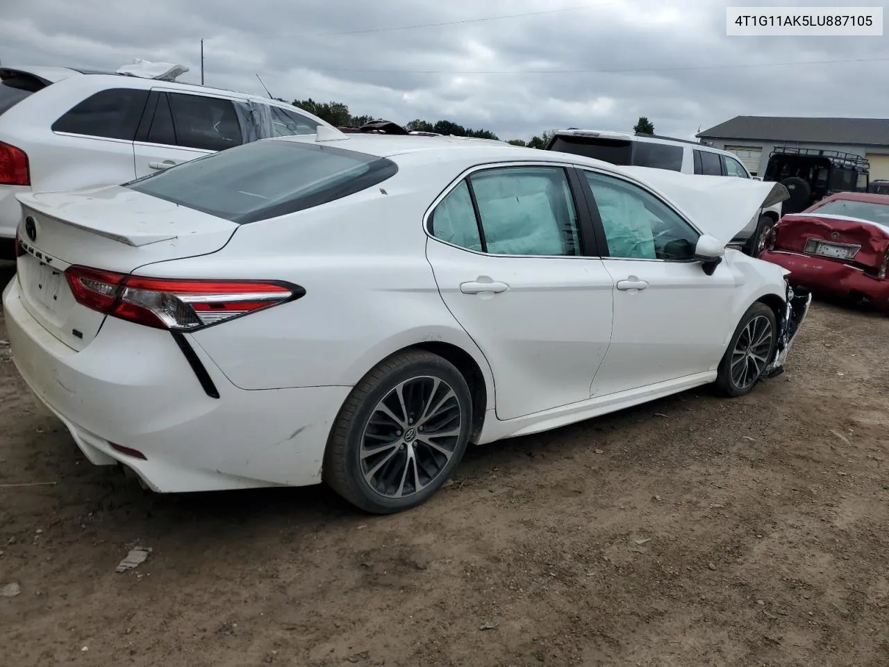 2020 Toyota Camry Se VIN: 4T1G11AK5LU887105 Lot: 73178104