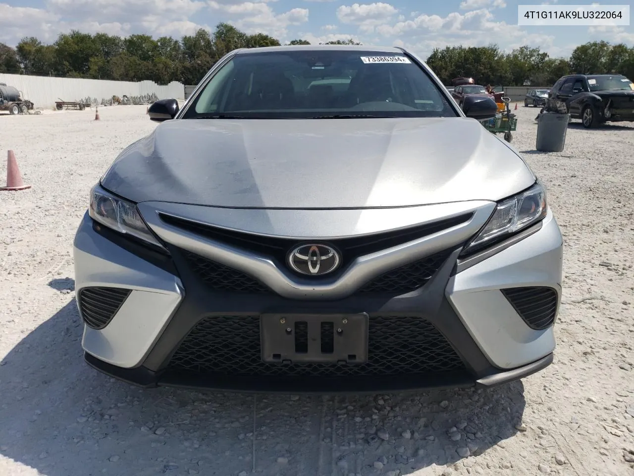 2020 Toyota Camry Se VIN: 4T1G11AK9LU322064 Lot: 73386394