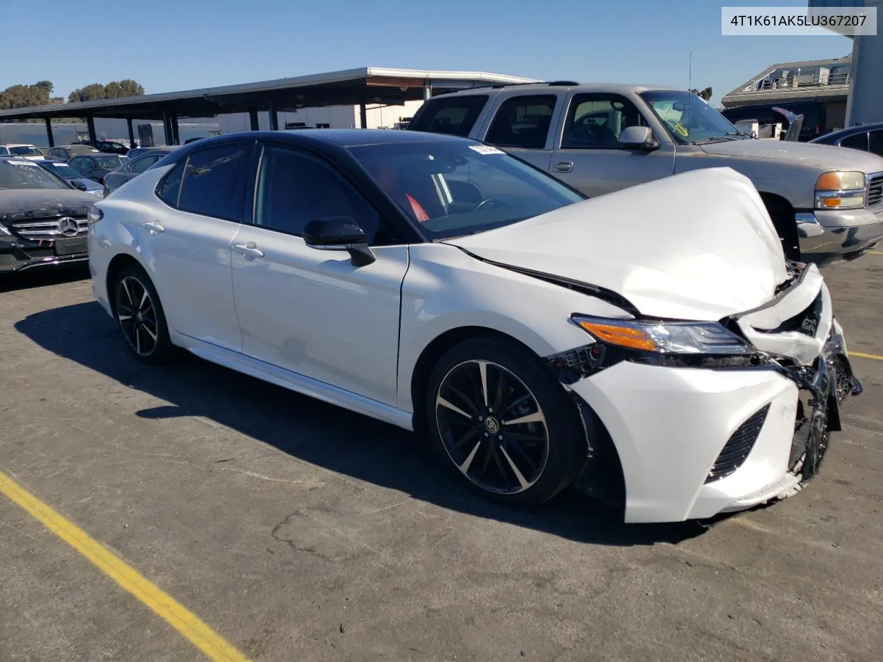 2020 Toyota Camry Xse VIN: 4T1K61AK5LU367207 Lot: 73575454