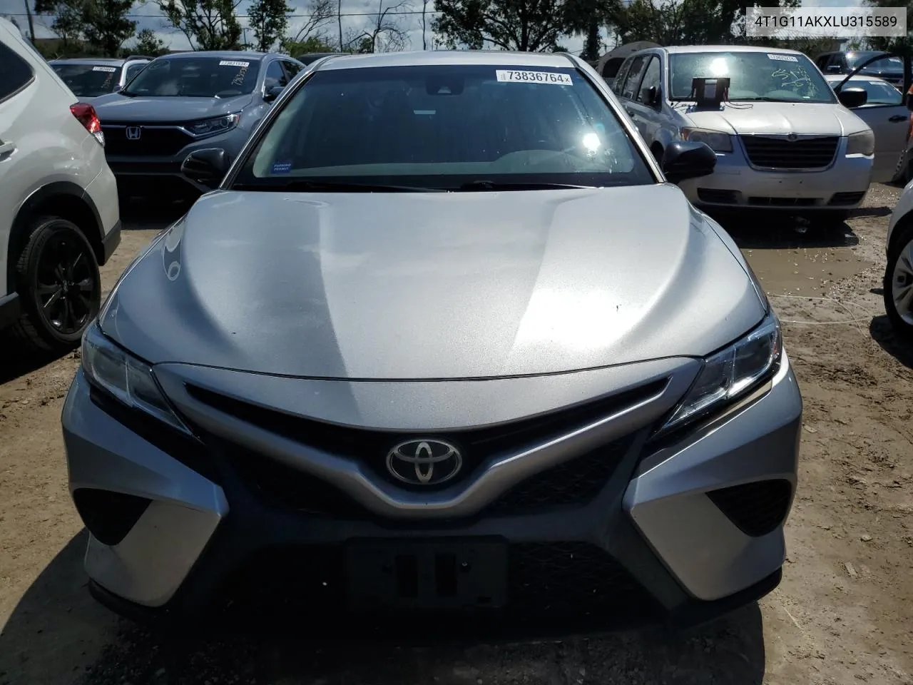 4T1G11AKXLU315589 2020 Toyota Camry Se