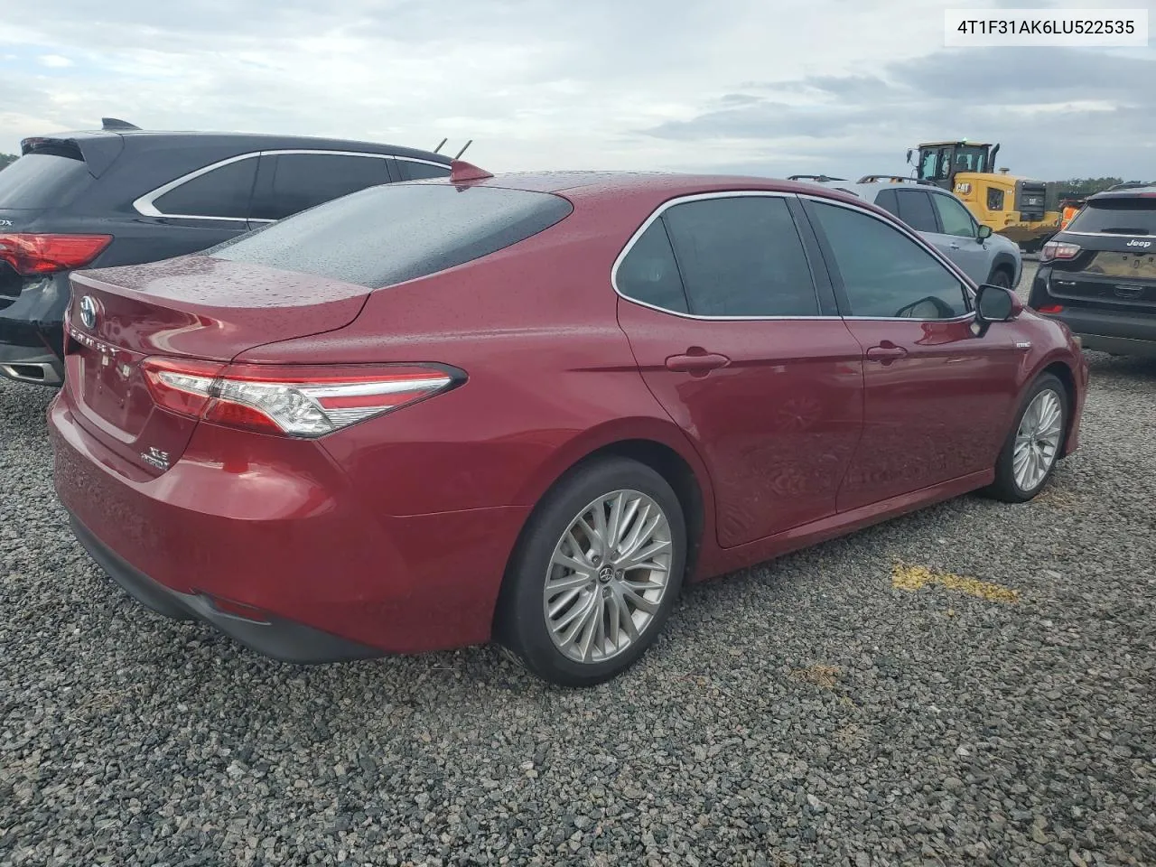 2020 Toyota Camry Xle VIN: 4T1F31AK6LU522535 Lot: 73863524