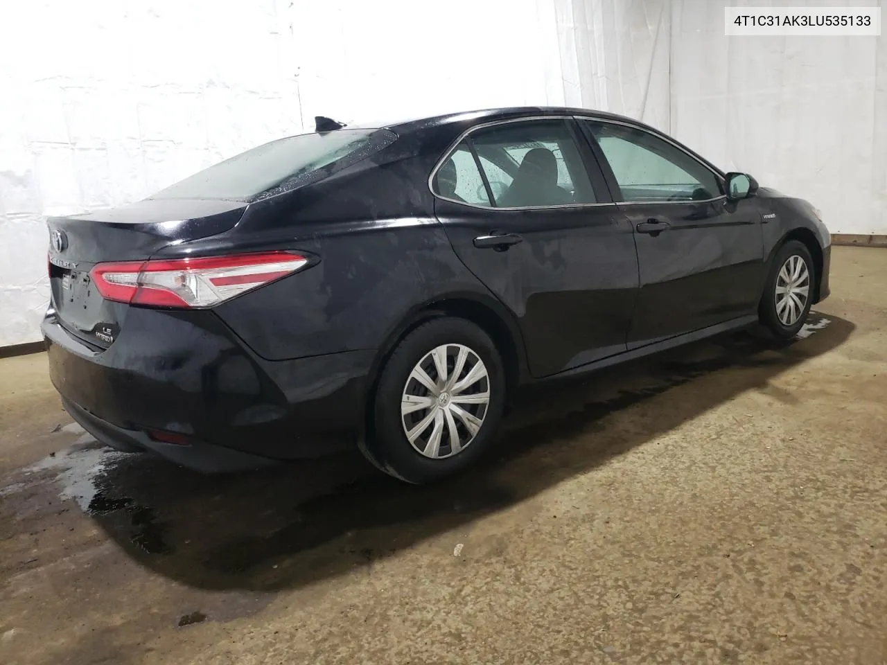 2020 Toyota Camry Le VIN: 4T1C31AK3LU535133 Lot: 73974254