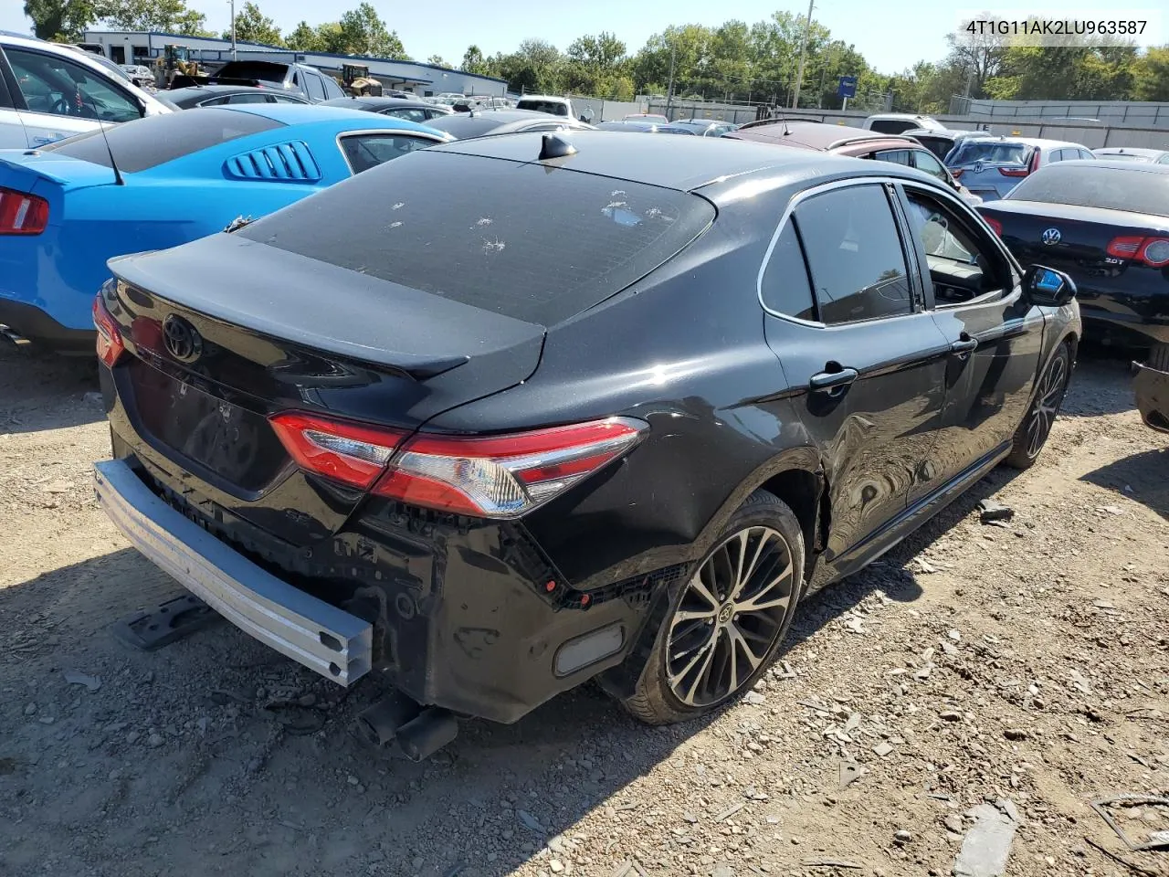 2020 Toyota Camry Se VIN: 4T1G11AK2LU963587 Lot: 74200714