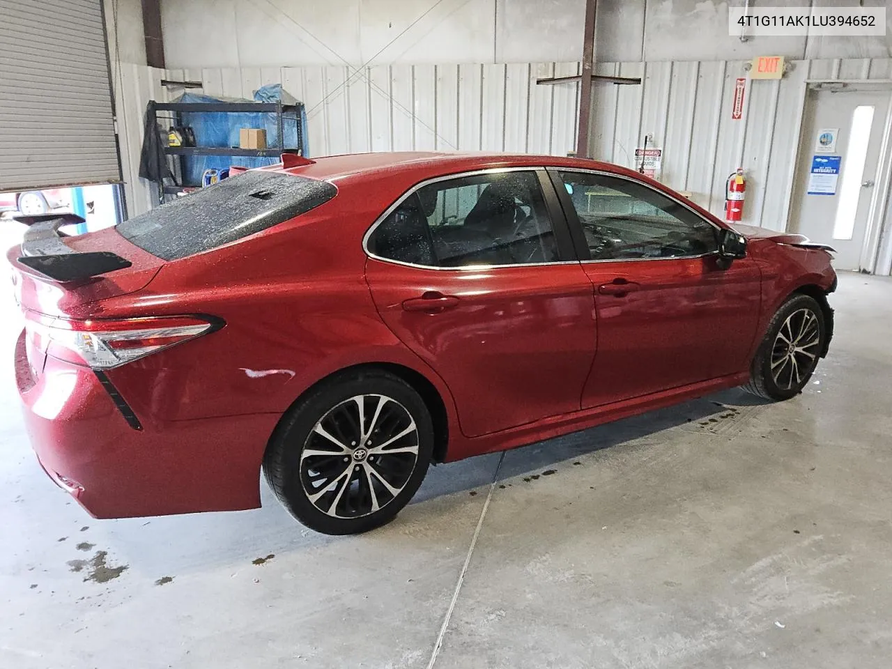 2020 Toyota Camry Se VIN: 4T1G11AK1LU394652 Lot: 74427844