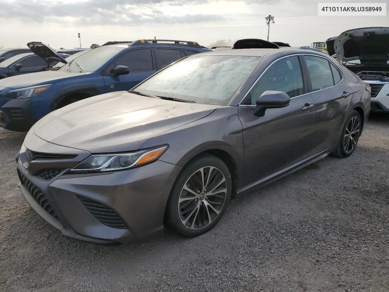 2020 Toyota Camry Se VIN: 4T1G11AK9LU358949 Lot: 74629214