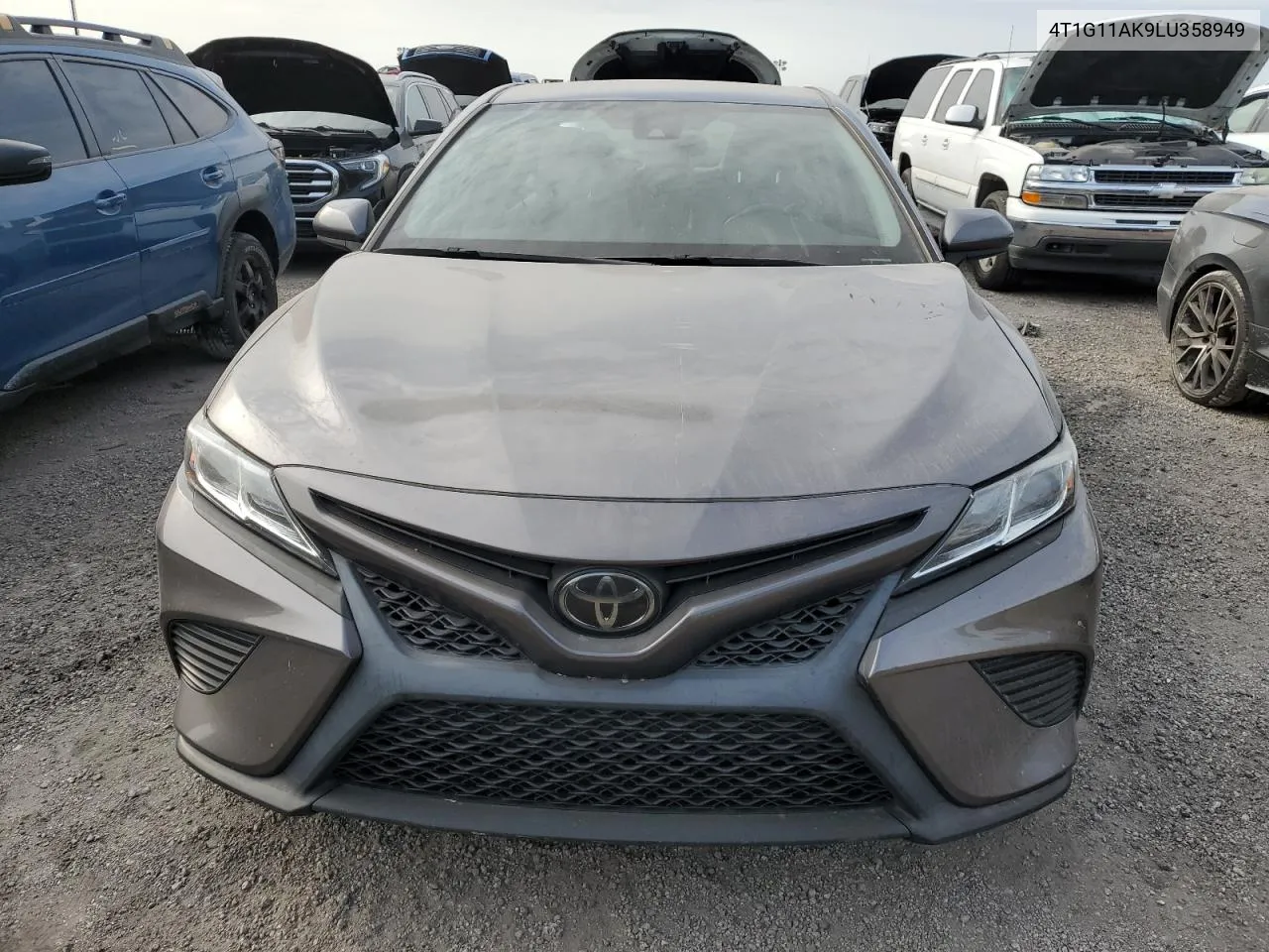 2020 Toyota Camry Se VIN: 4T1G11AK9LU358949 Lot: 74629214