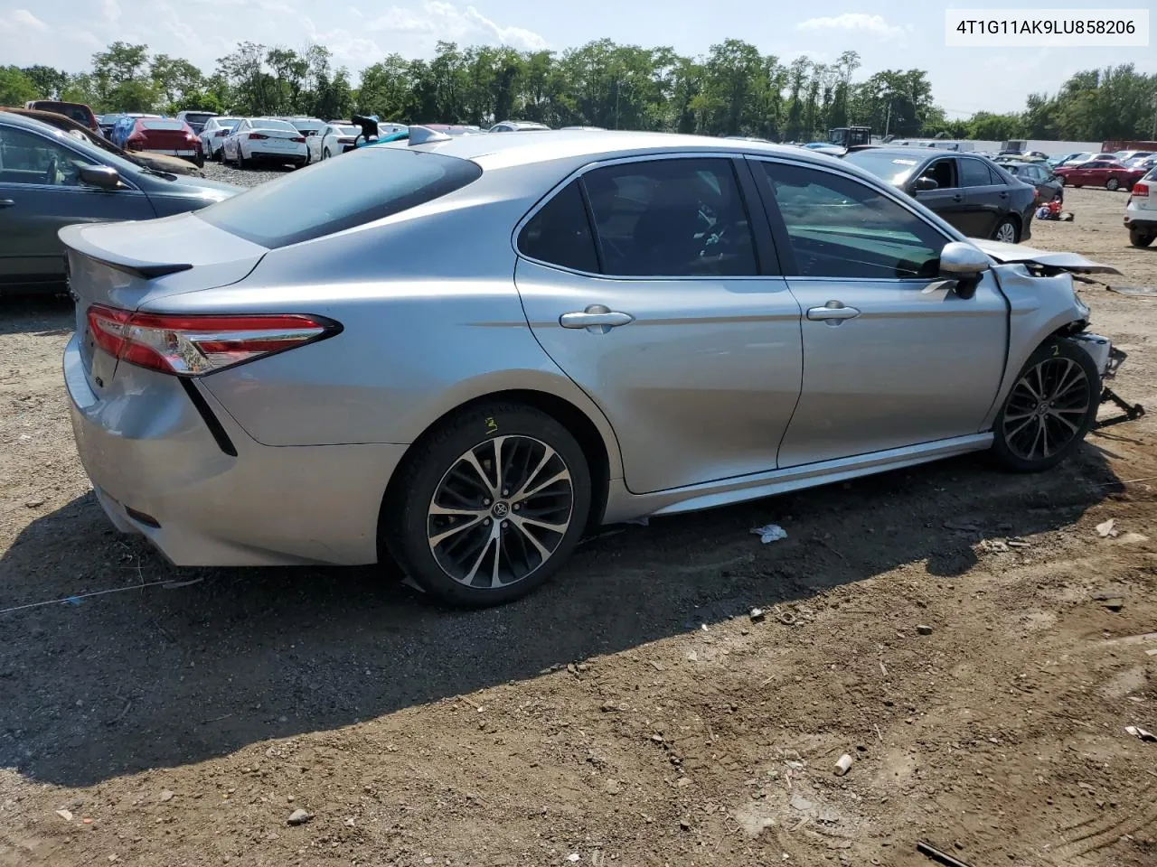 2020 Toyota Camry Se VIN: 4T1G11AK9LU858206 Lot: 74845384