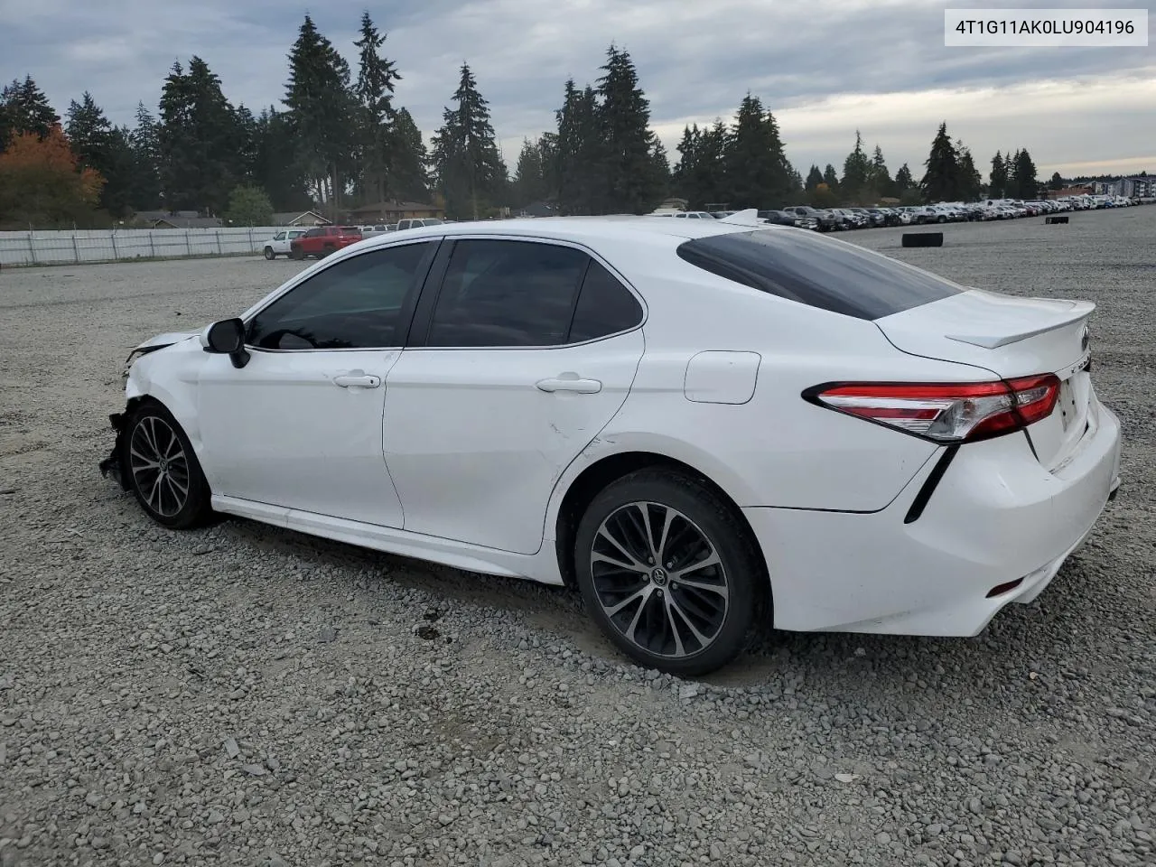 2020 Toyota Camry Se VIN: 4T1G11AK0LU904196 Lot: 74984724