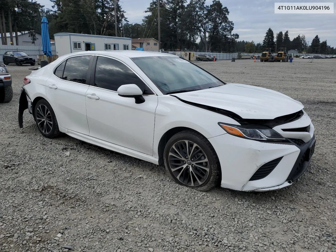 2020 Toyota Camry Se VIN: 4T1G11AK0LU904196 Lot: 74984724