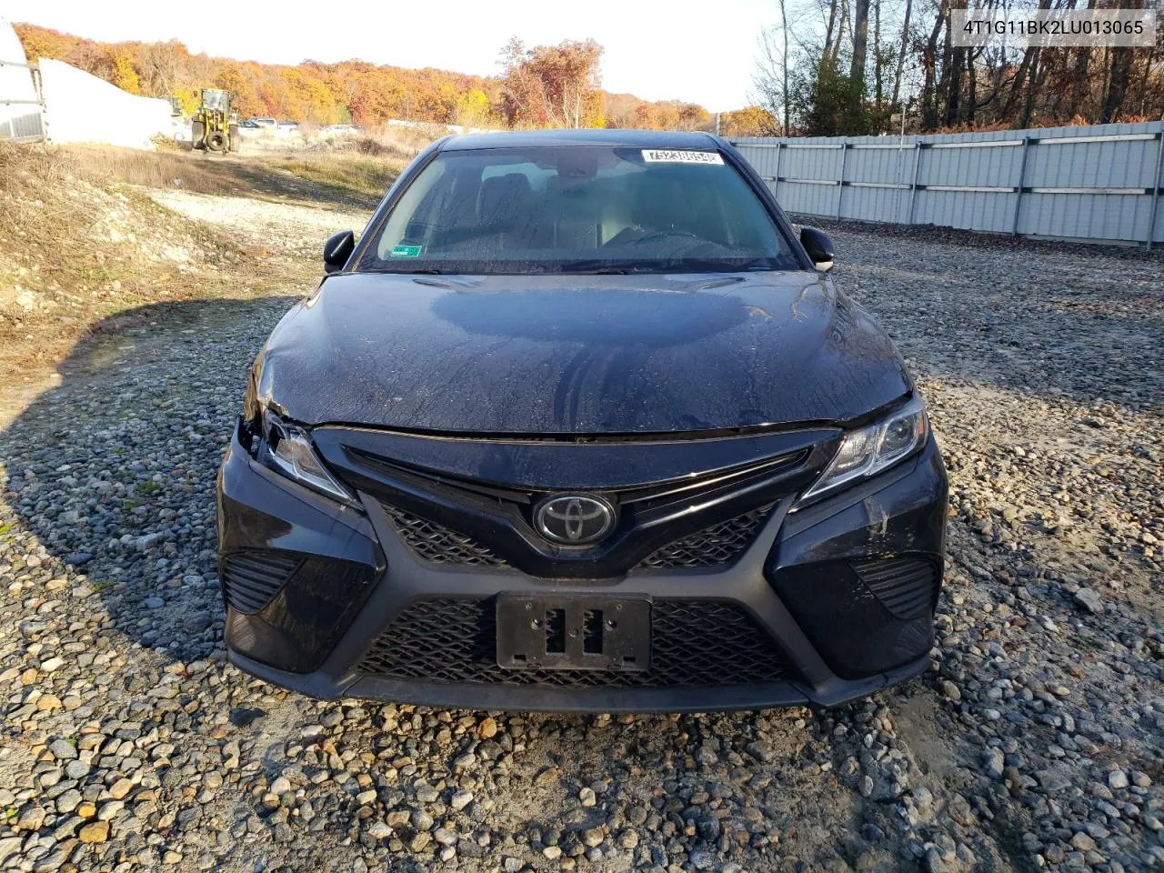 2020 Toyota Camry Se VIN: 4T1G11BK2LU013065 Lot: 75238654