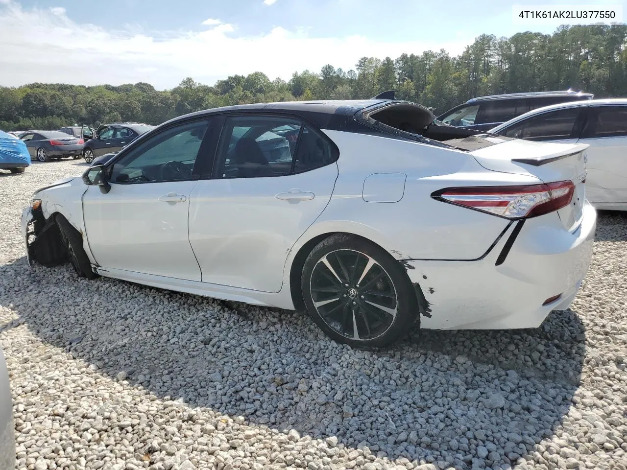 2020 Toyota Camry Xse VIN: 4T1K61AK2LU377550 Lot: 75281934