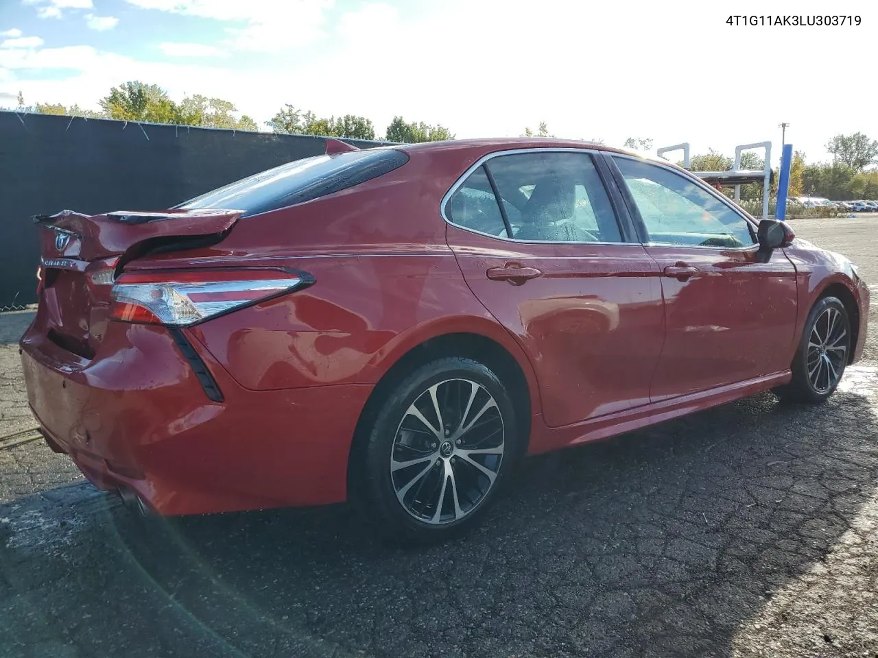 2020 Toyota Camry Se VIN: 4T1G11AK3LU303719 Lot: 75440454