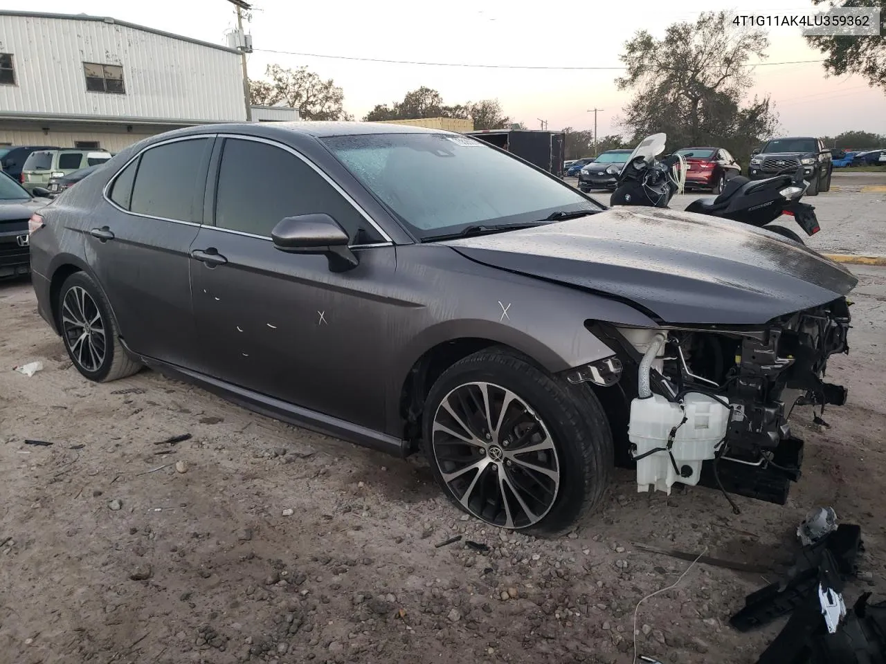 2020 Toyota Camry Se VIN: 4T1G11AK4LU359362 Lot: 75526374