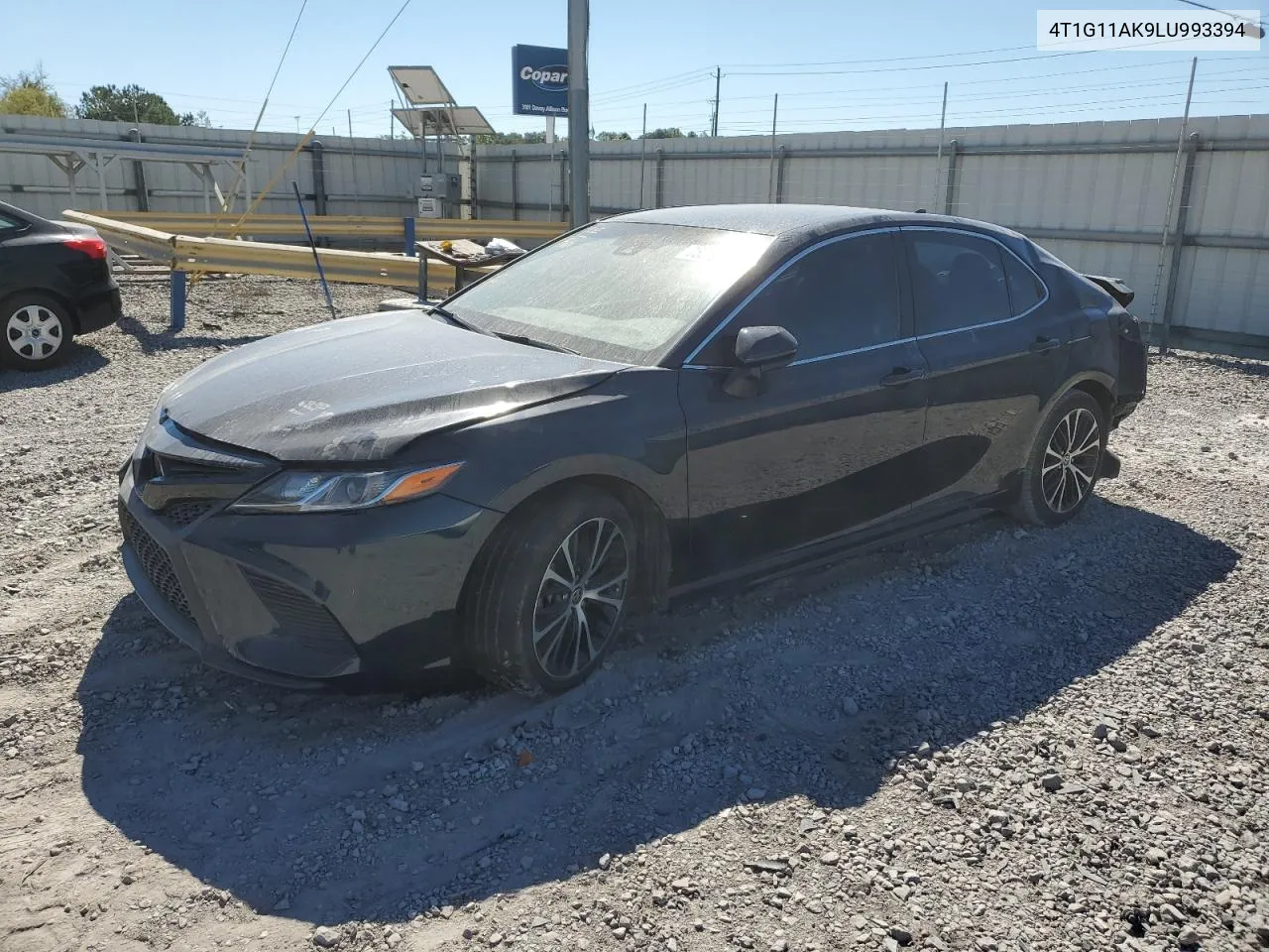 2020 Toyota Camry Se VIN: 4T1G11AK9LU993394 Lot: 75549024