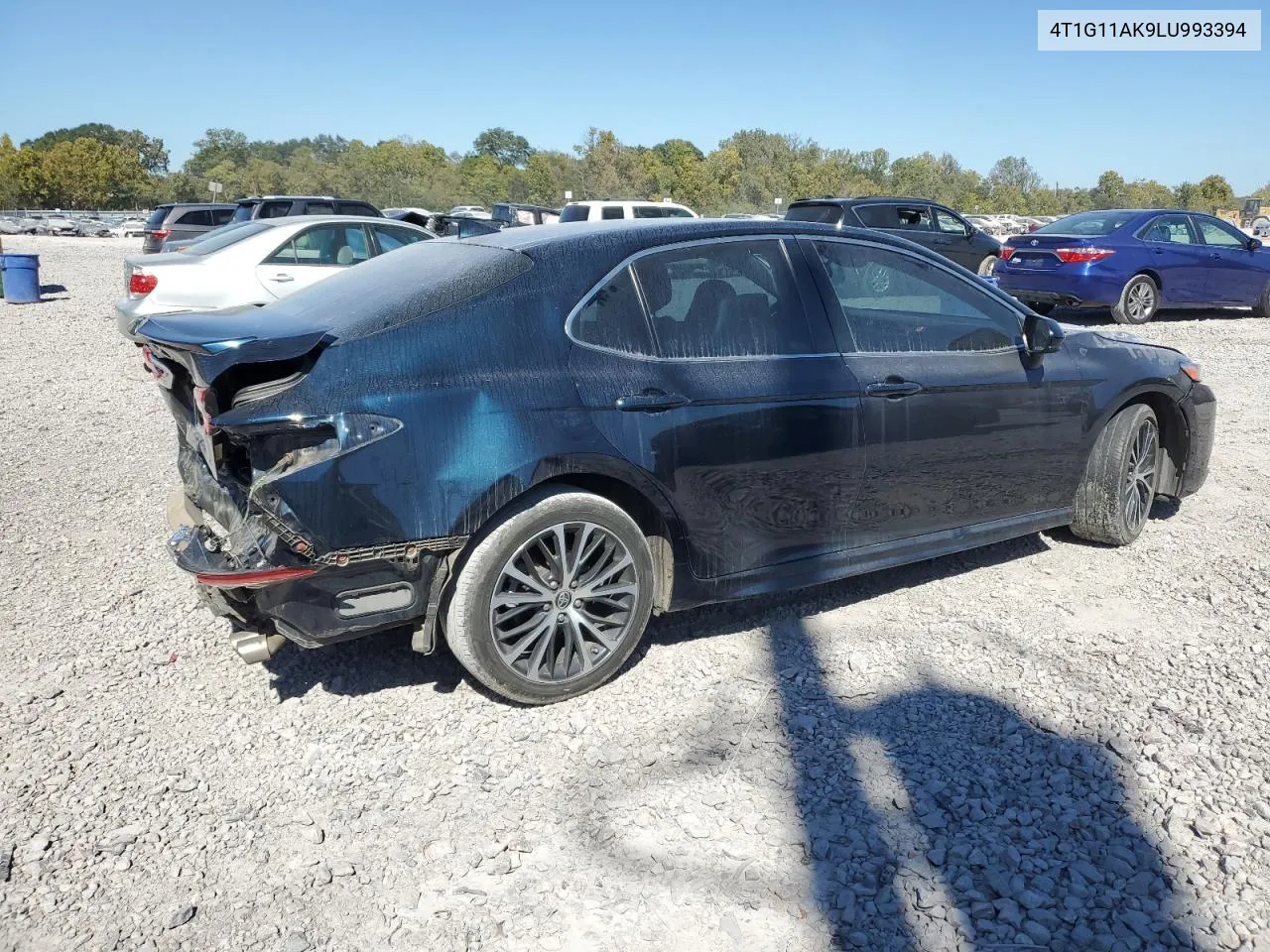 2020 Toyota Camry Se VIN: 4T1G11AK9LU993394 Lot: 75549024