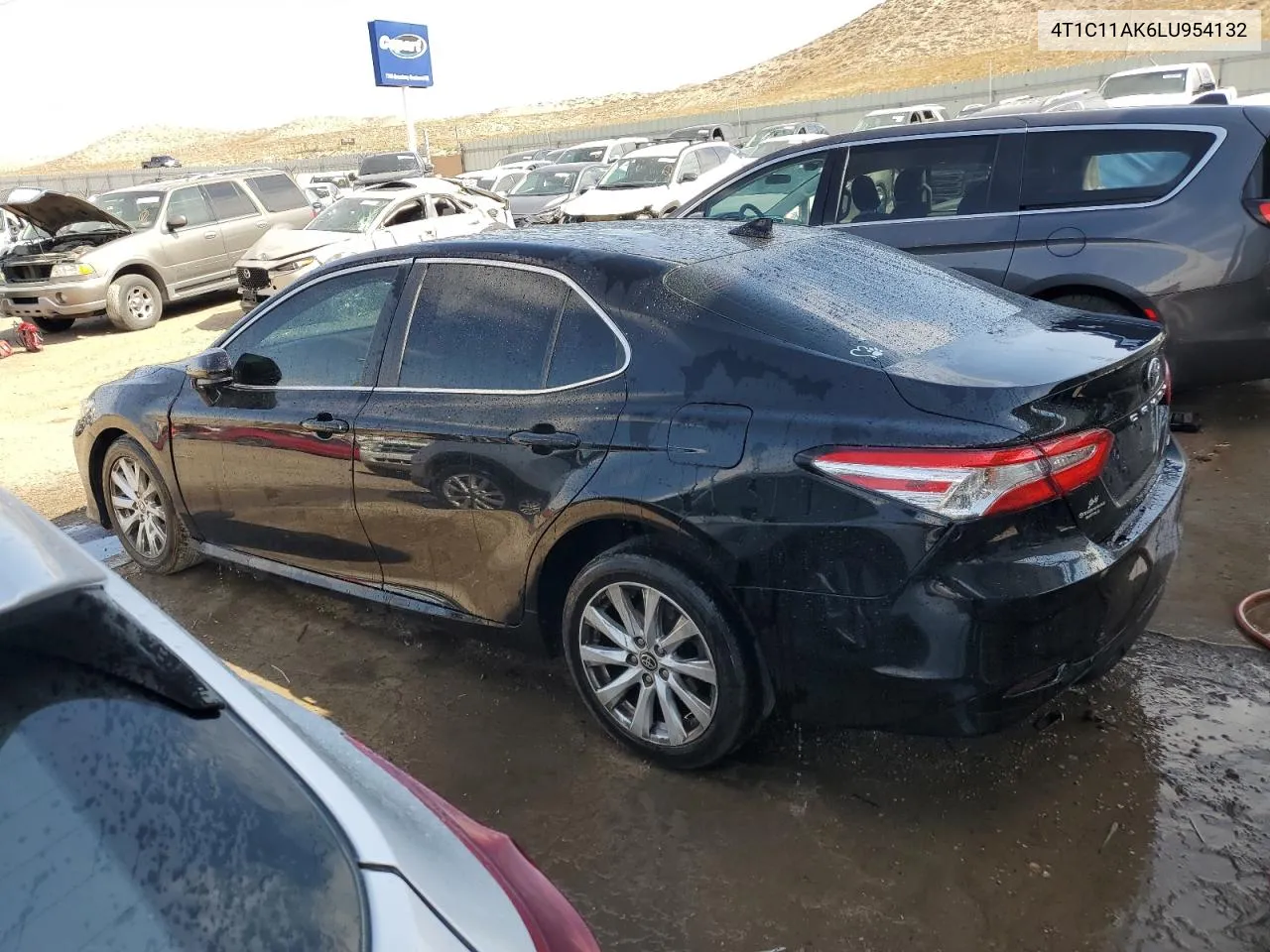 2020 Toyota Camry Le VIN: 4T1C11AK6LU954132 Lot: 75601444