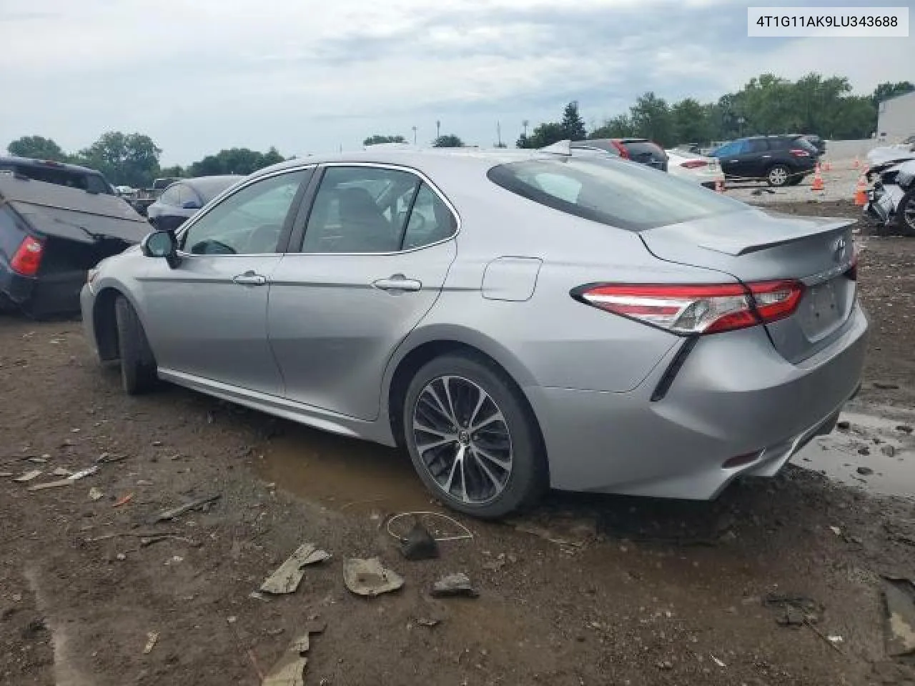 2020 Toyota Camry Se VIN: 4T1G11AK9LU343688 Lot: 75661944