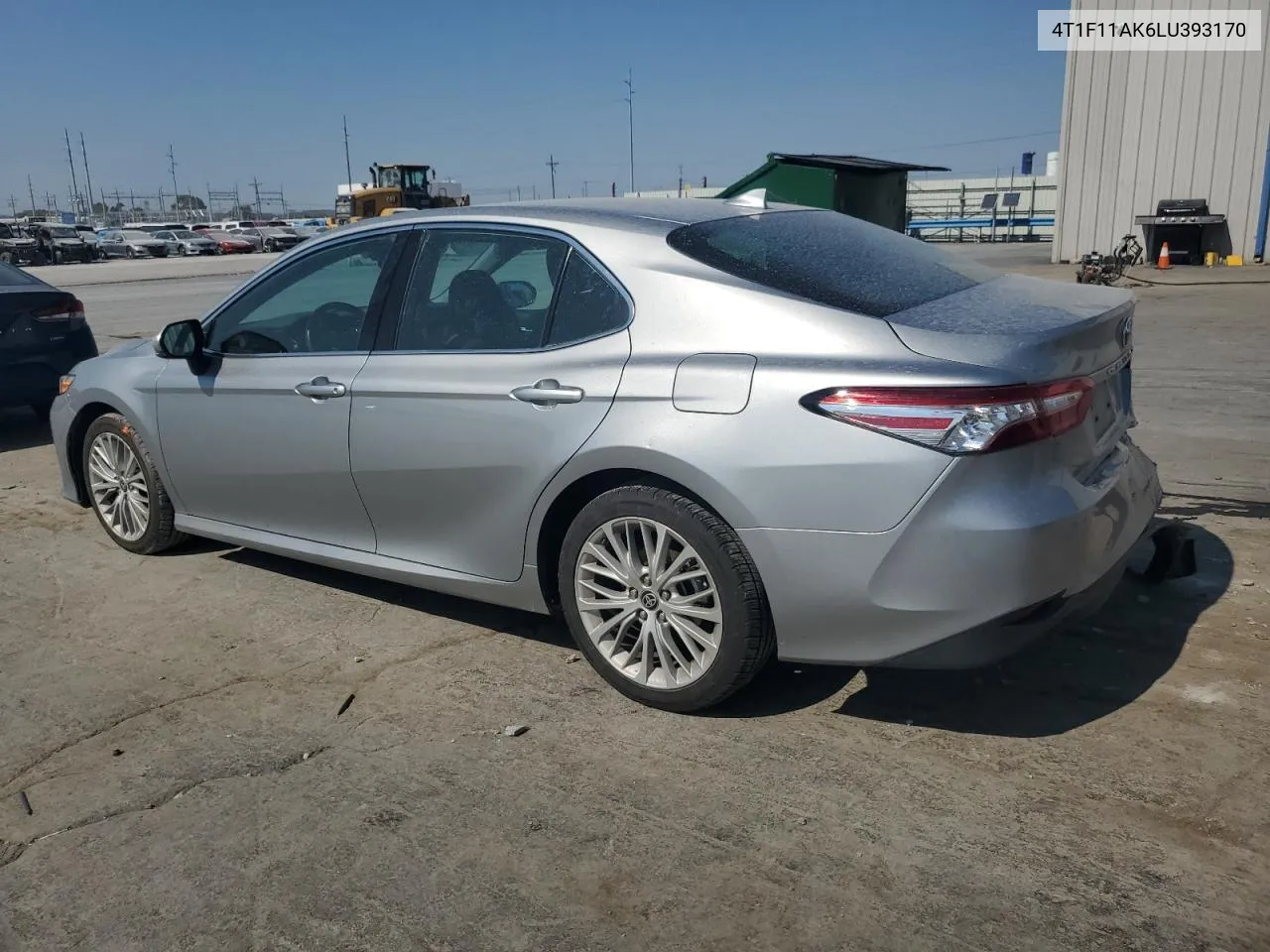 2020 Toyota Camry Xle VIN: 4T1F11AK6LU393170 Lot: 75913694