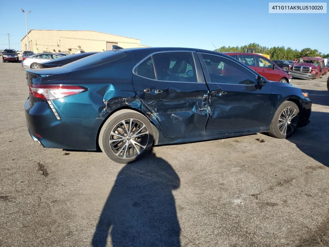 2020 Toyota Camry Se VIN: 4T1G11AK9LU510020 Lot: 76298924