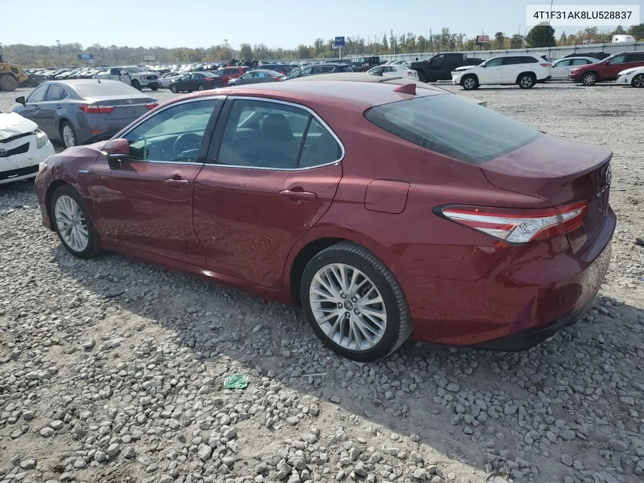 2020 Toyota Camry Xle VIN: 4T1F31AK8LU528837 Lot: 76302624