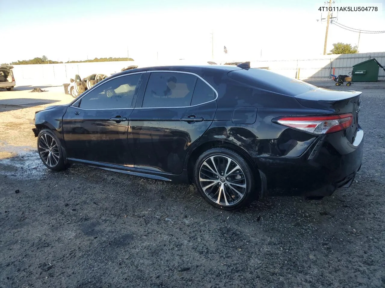 2020 Toyota Camry Se VIN: 4T1G11AK5LU504778 Lot: 76366564