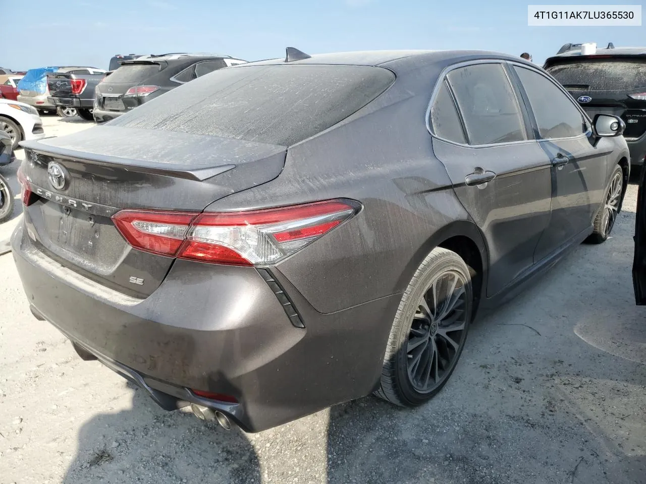 2020 Toyota Camry Se VIN: 4T1G11AK7LU365530 Lot: 76596744