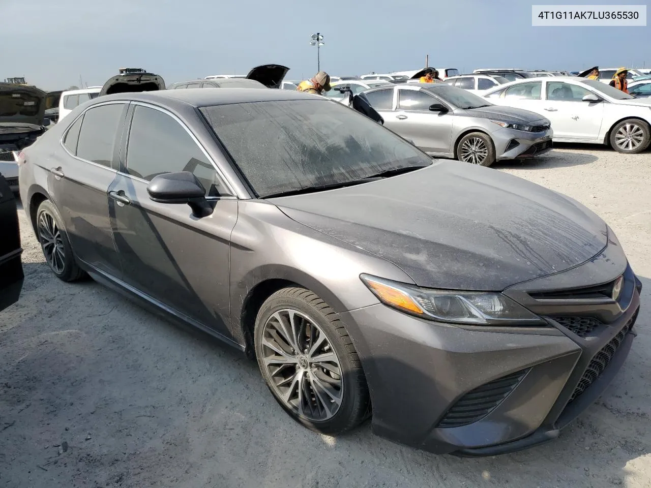 2020 Toyota Camry Se VIN: 4T1G11AK7LU365530 Lot: 76596744