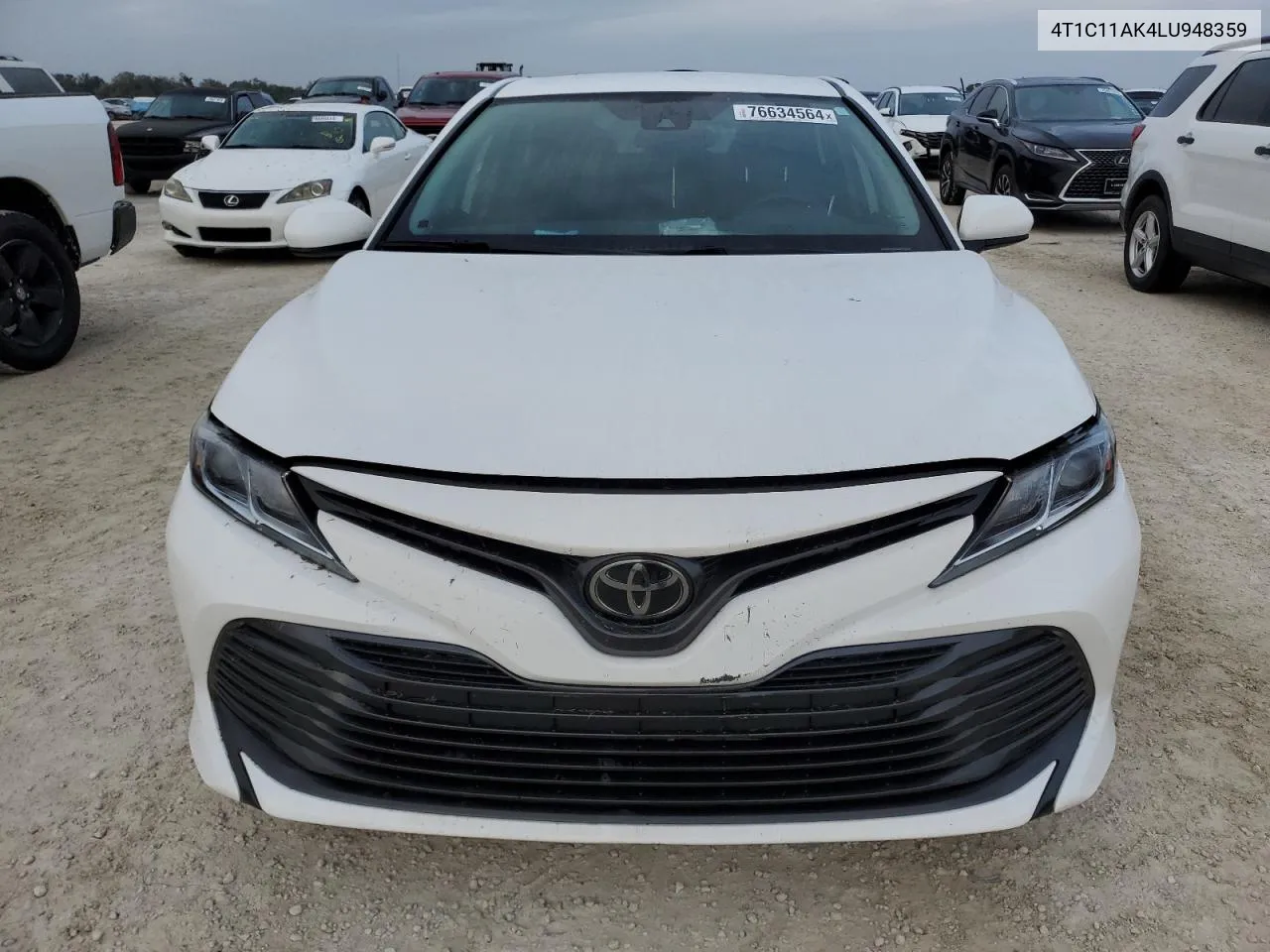 2020 Toyota Camry Le VIN: 4T1C11AK4LU948359 Lot: 76634564