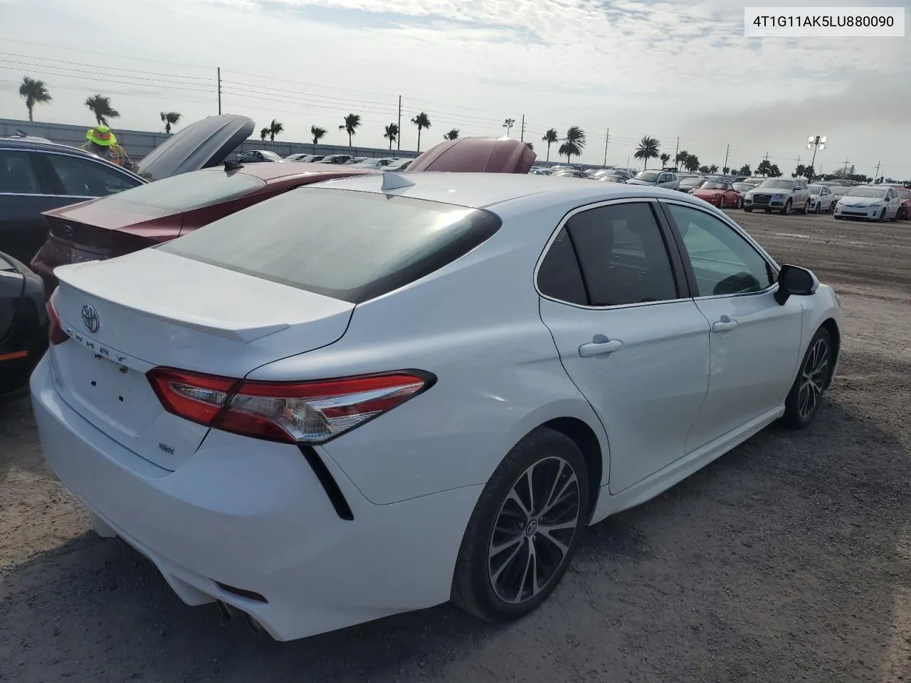 2020 Toyota Camry Se VIN: 4T1G11AK5LU880090 Lot: 76658244