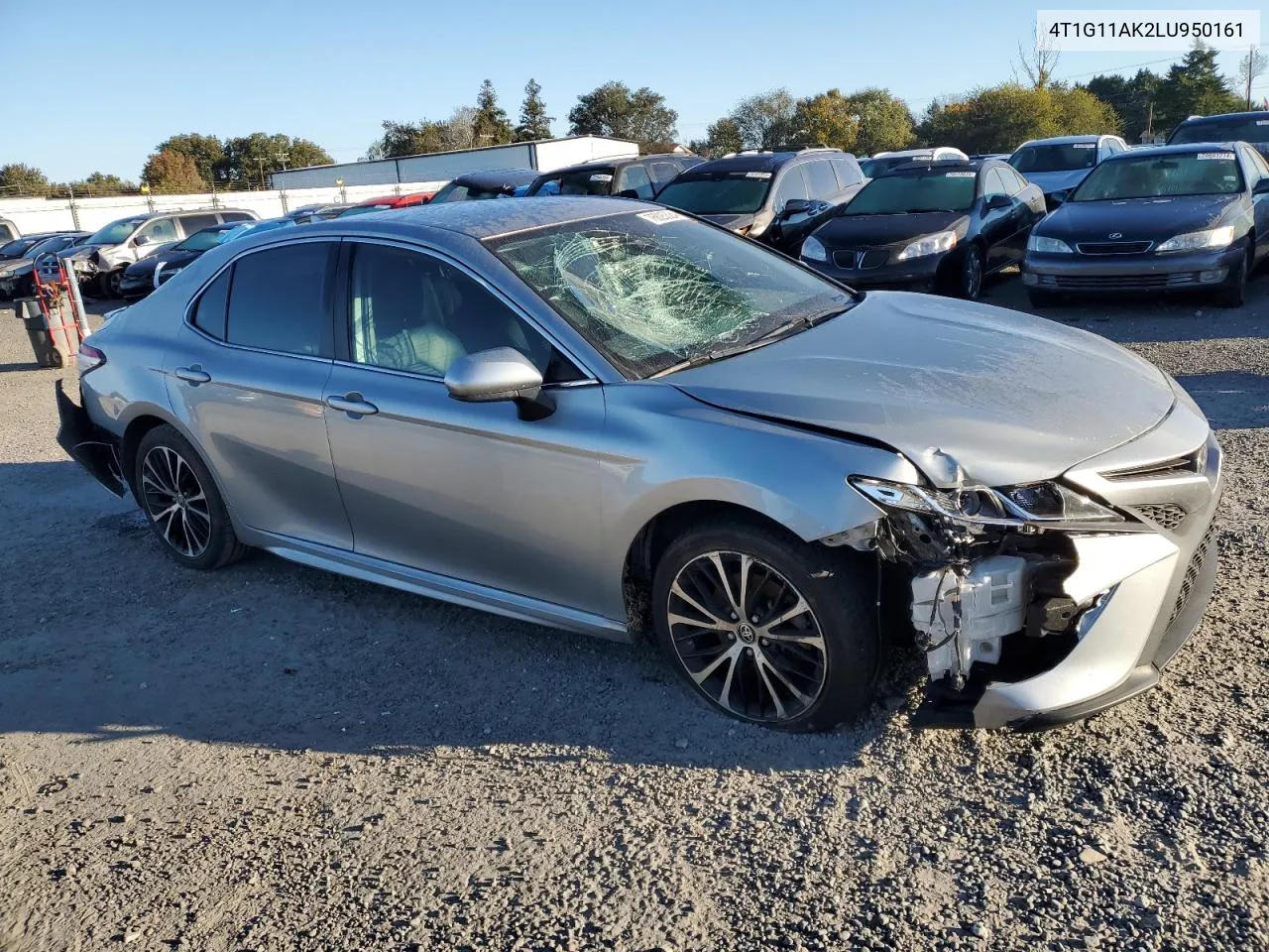 2020 Toyota Camry Se VIN: 4T1G11AK2LU950161 Lot: 76825324