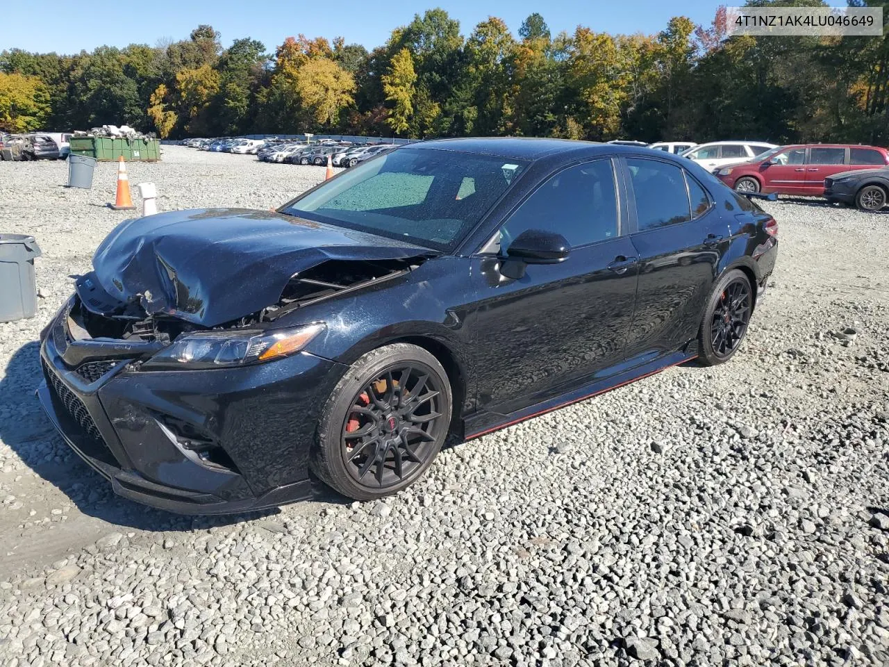 2020 Toyota Camry Trd VIN: 4T1NZ1AK4LU046649 Lot: 76903994