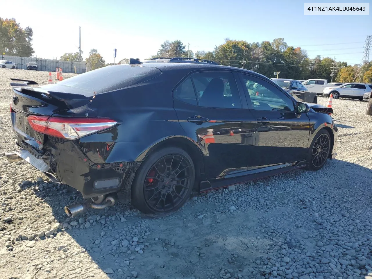 2020 Toyota Camry Trd VIN: 4T1NZ1AK4LU046649 Lot: 76903994