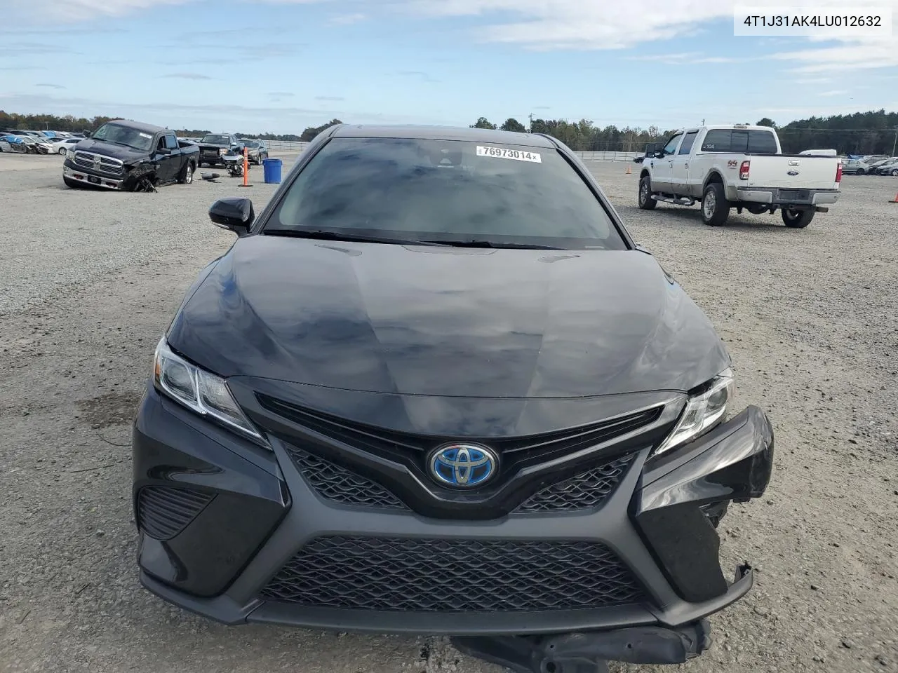 2020 Toyota Camry Se VIN: 4T1J31AK4LU012632 Lot: 76973014