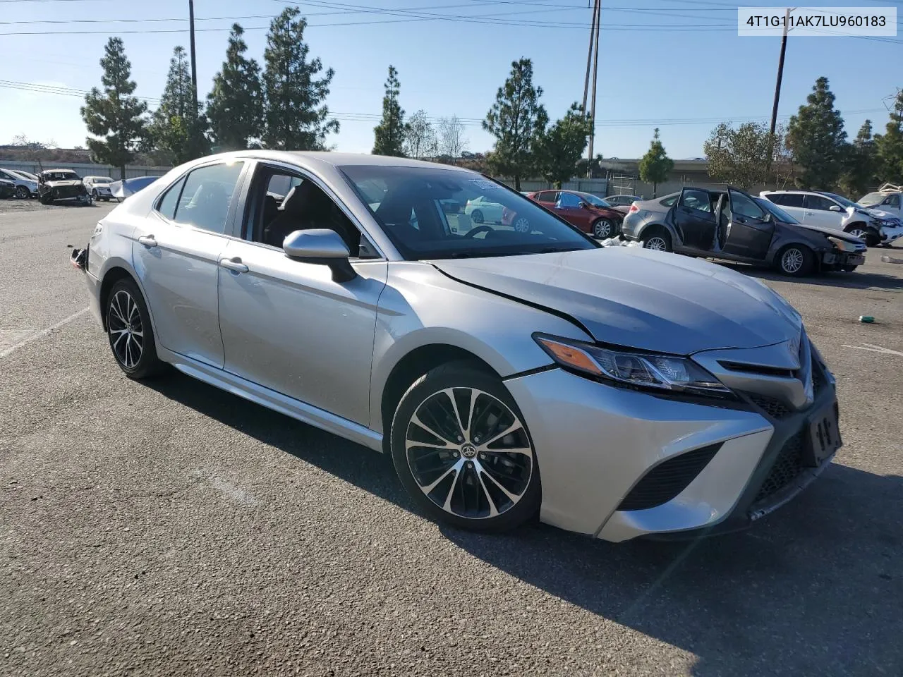 2020 Toyota Camry Se VIN: 4T1G11AK7LU960183 Lot: 77410604