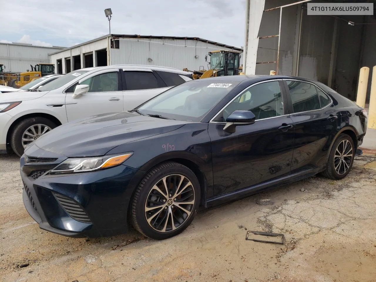 2020 Toyota Camry Se VIN: 4T1G11AK6LU509794 Lot: 77447364