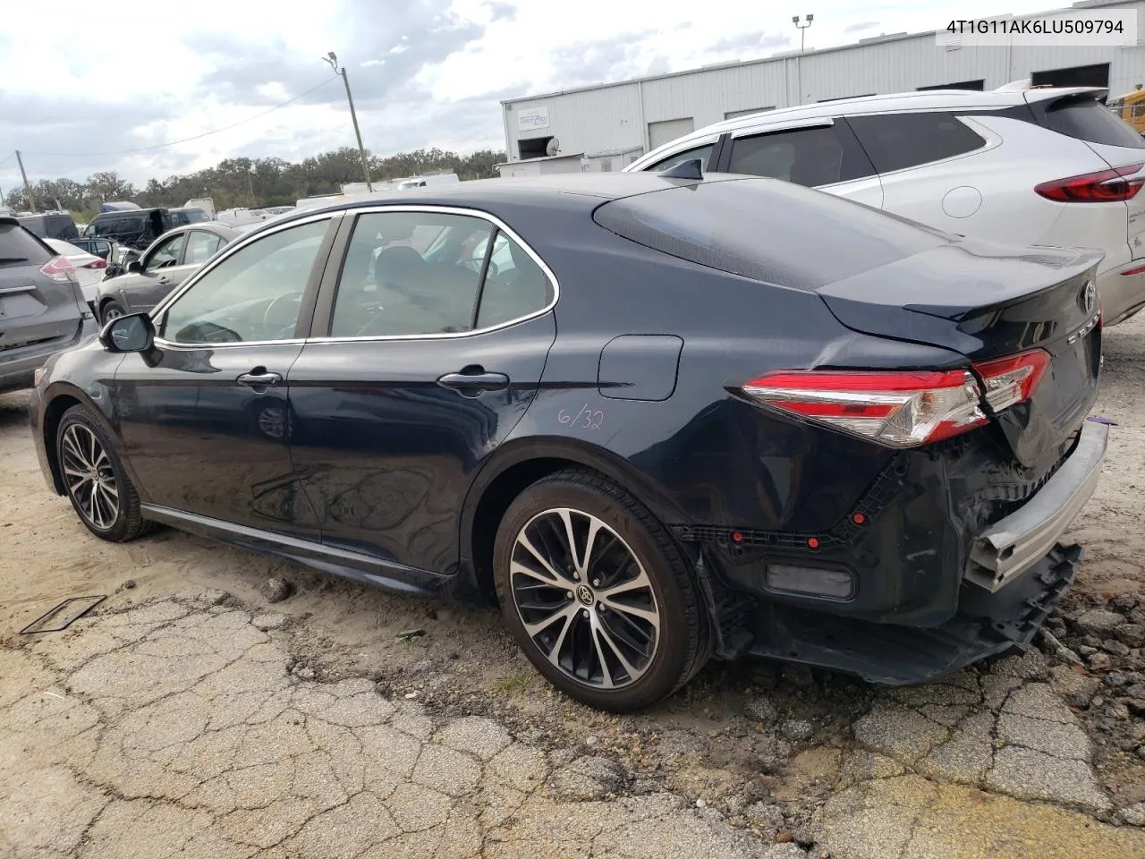 2020 Toyota Camry Se VIN: 4T1G11AK6LU509794 Lot: 77447364