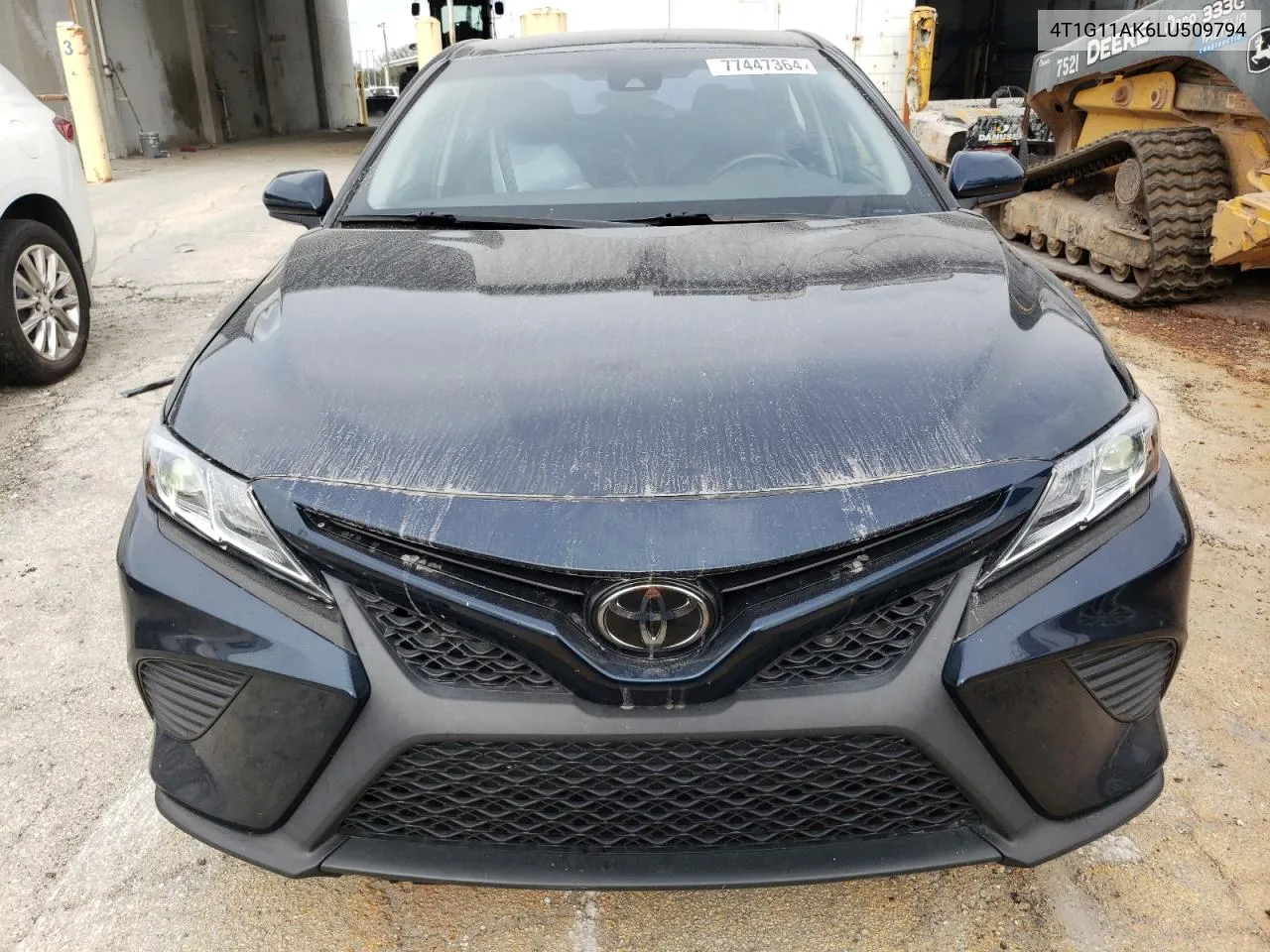 2020 Toyota Camry Se VIN: 4T1G11AK6LU509794 Lot: 77447364