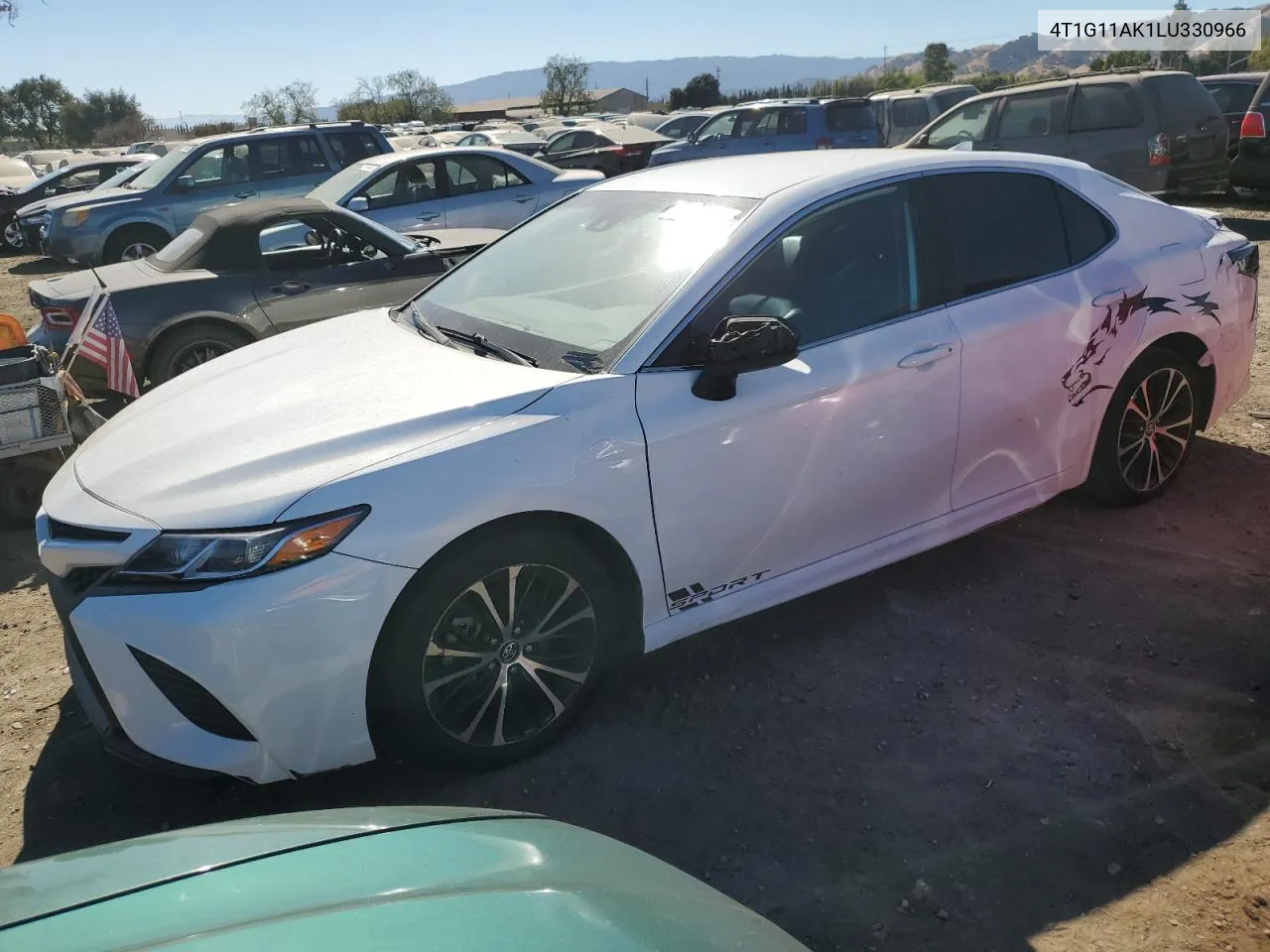 2020 Toyota Camry Se VIN: 4T1G11AK1LU330966 Lot: 77469434