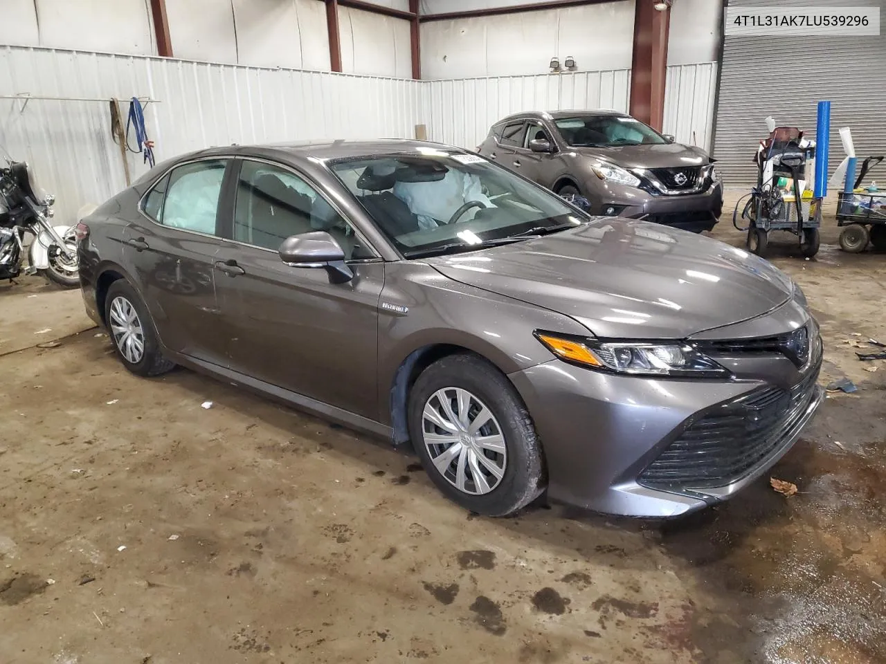 2020 Toyota Camry Le VIN: 4T1L31AK7LU539296 Lot: 77539884