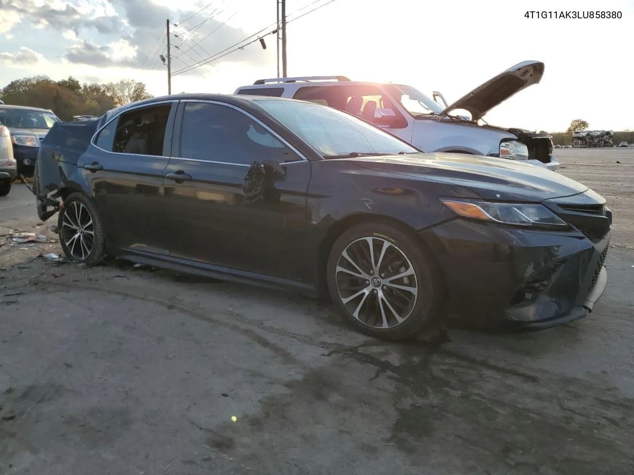 2020 Toyota Camry Se VIN: 4T1G11AK3LU858380 Lot: 77627744